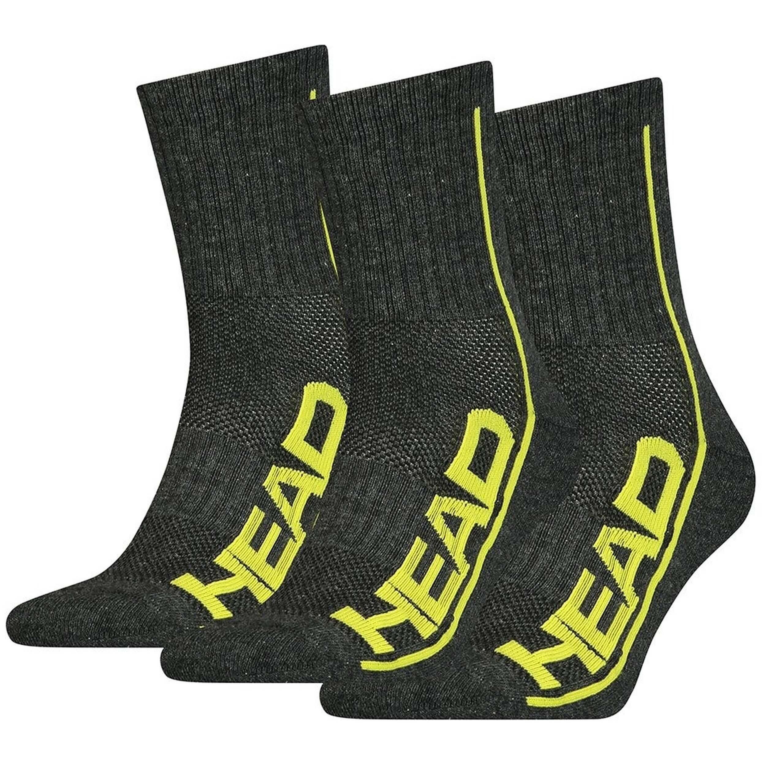 HEAD Ponožky vysoké 3PACK (791010001 012)