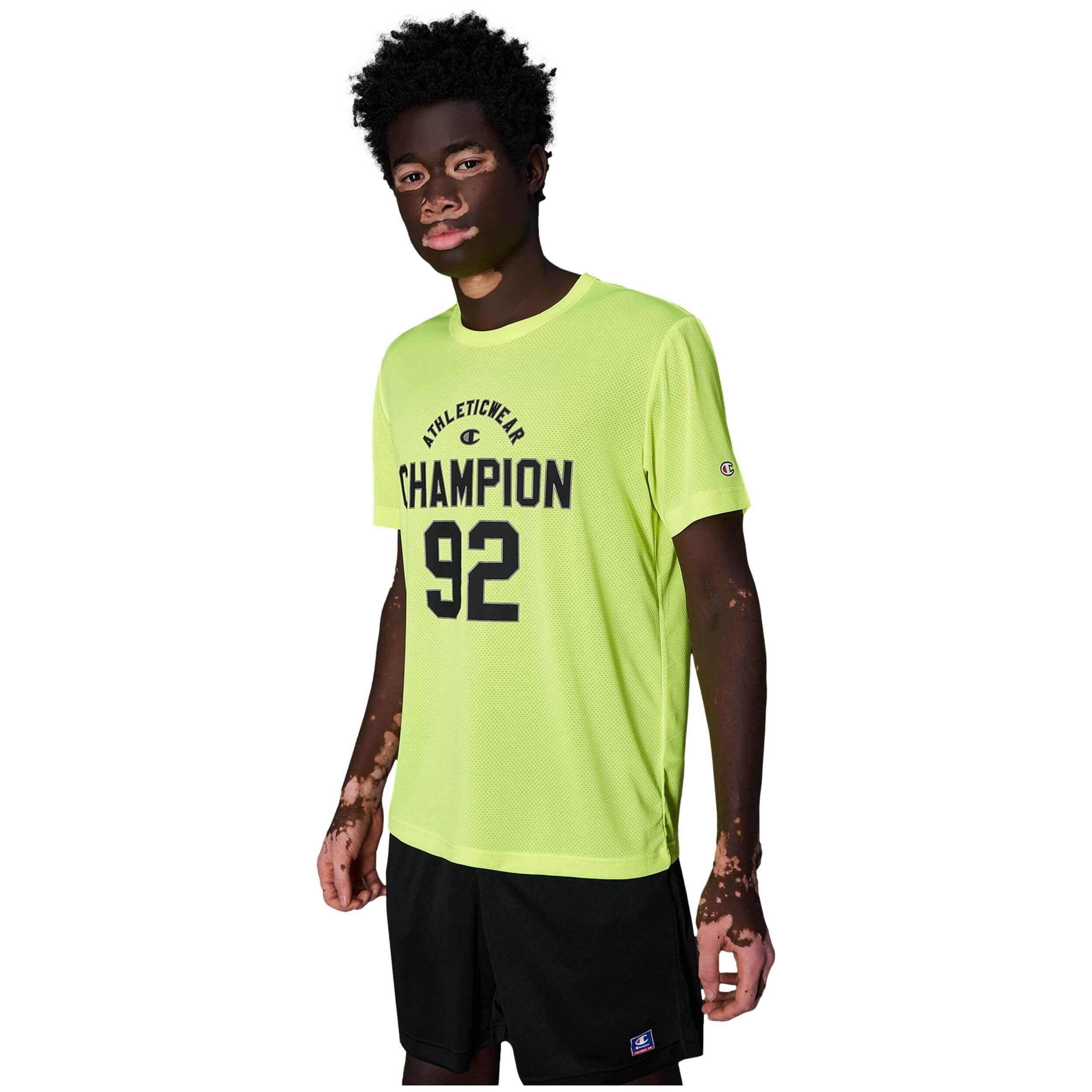 Camiseta de manga corta Champion modelo 219812-YF002 para hombre 3/5