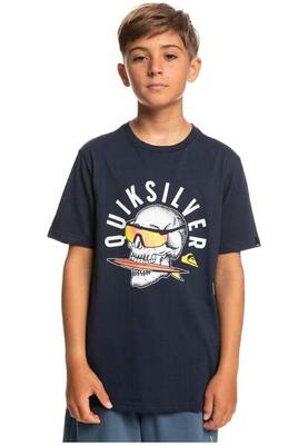 T-shirt met korte mouwen quiksilver model eqbzt04592 voor jongens