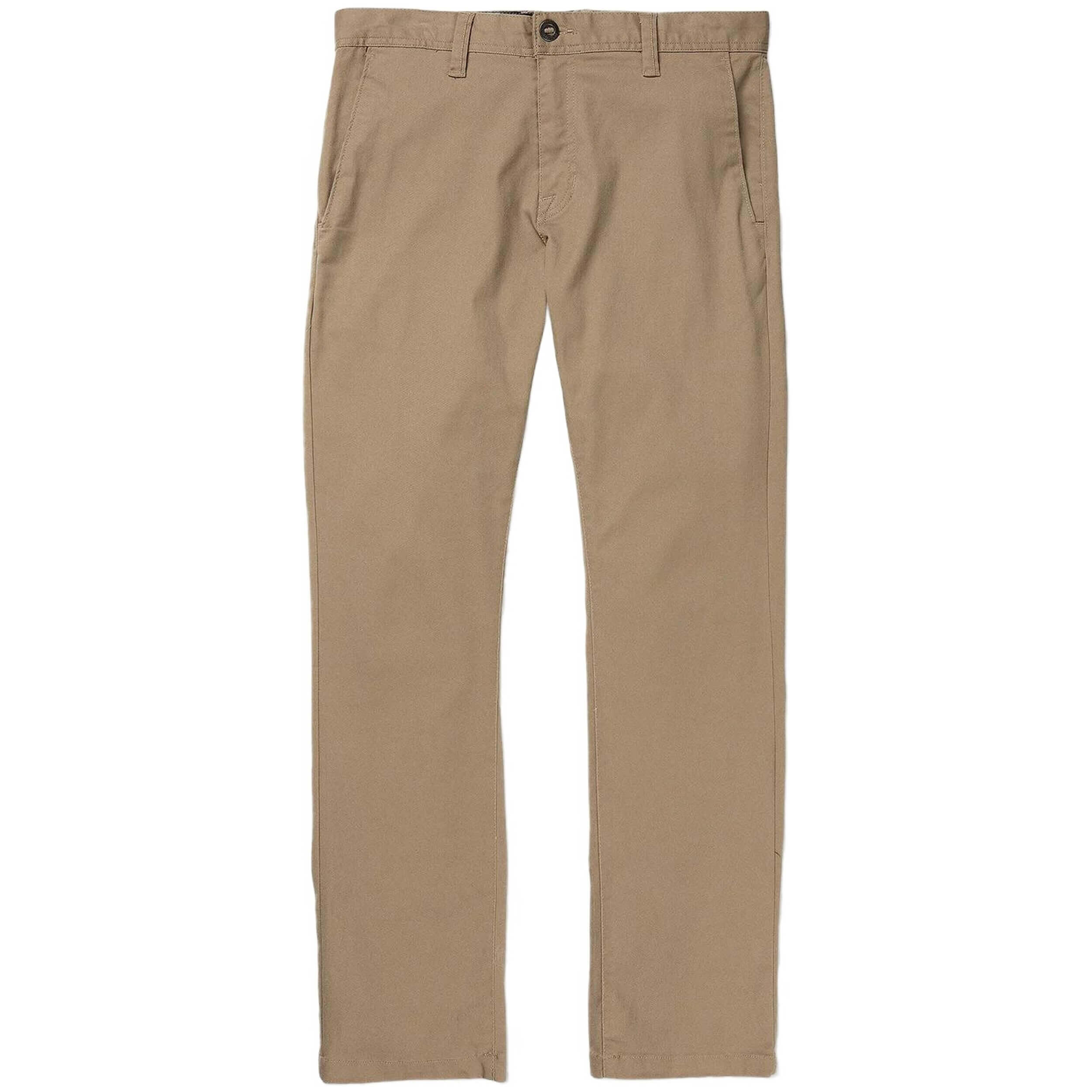 Pantalon largo Volcom Frickin Modern Stretch Chino para hombre 3/4
