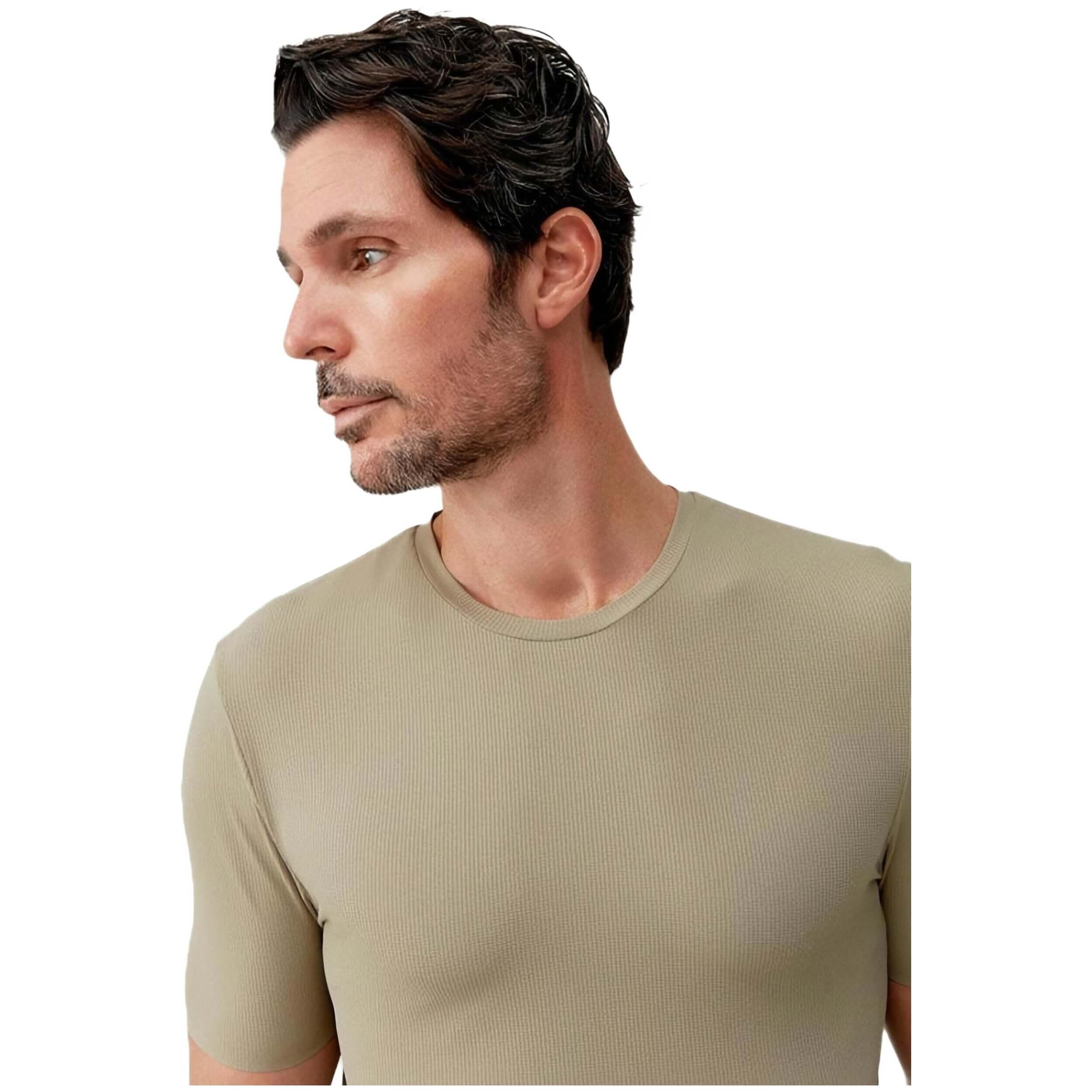 Maglia a maniche corte Born living yoga modello OI23CS-H29-C per uomini 4/4