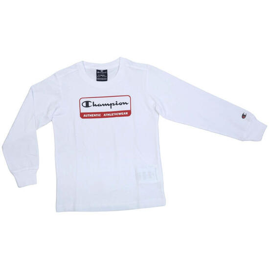 Maglia a maniche lunghe Champion modello 306518-WW001 per unisex ragazzi