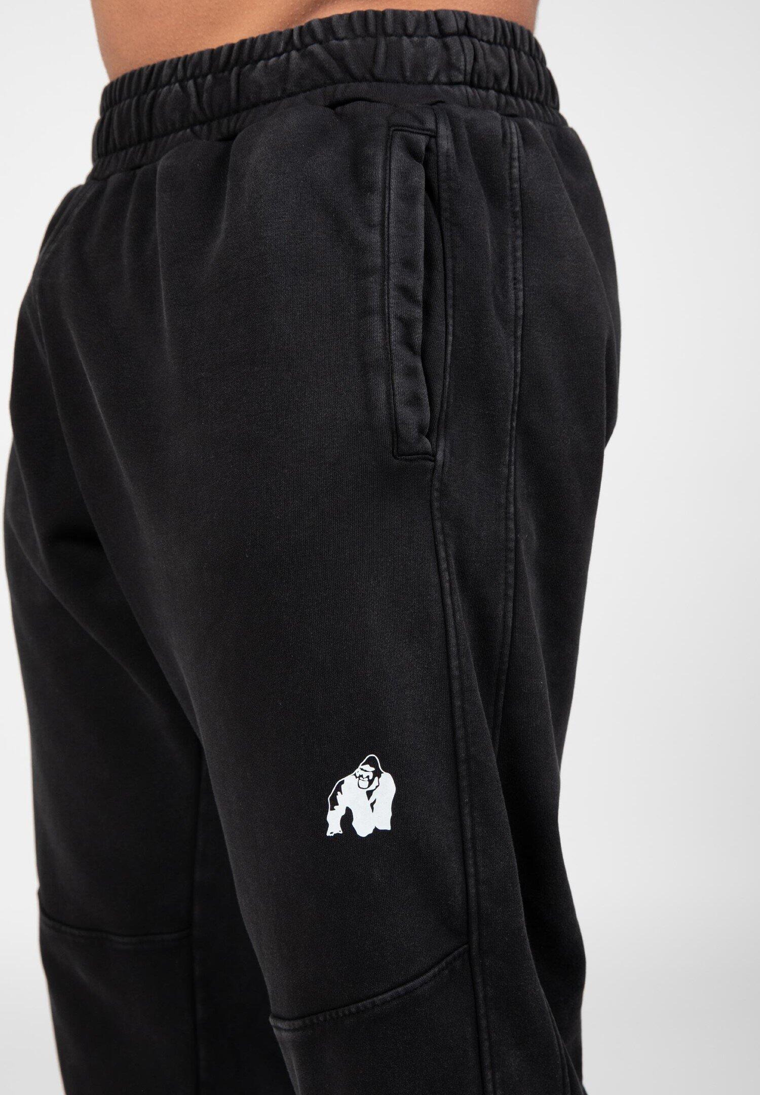 Curtis SweatPantaloni - Washed Grau 4/6