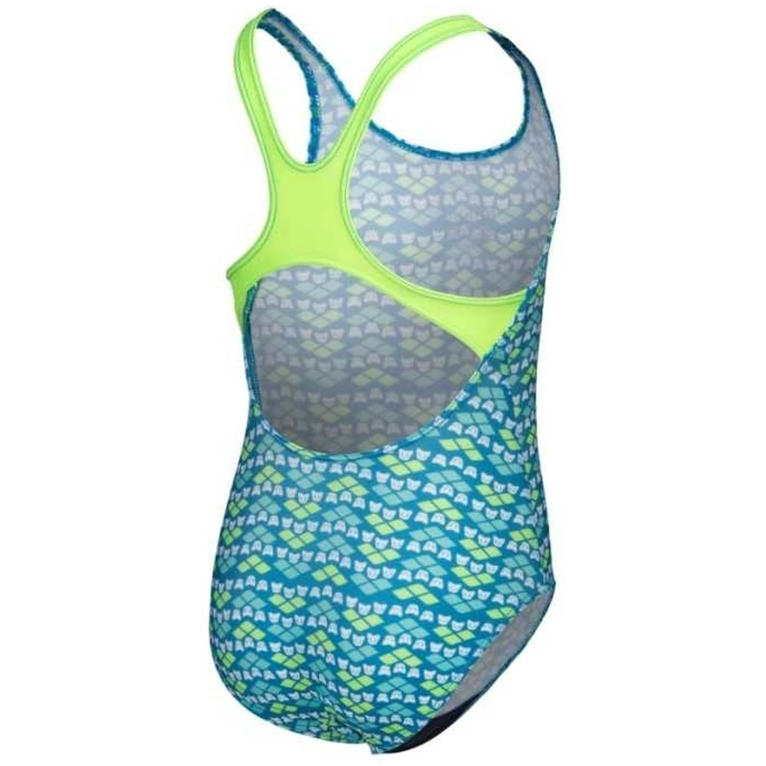 Strój kąpielowy dziewczęcy jednoczęściowy na basen Arena Swim Pro 2/5