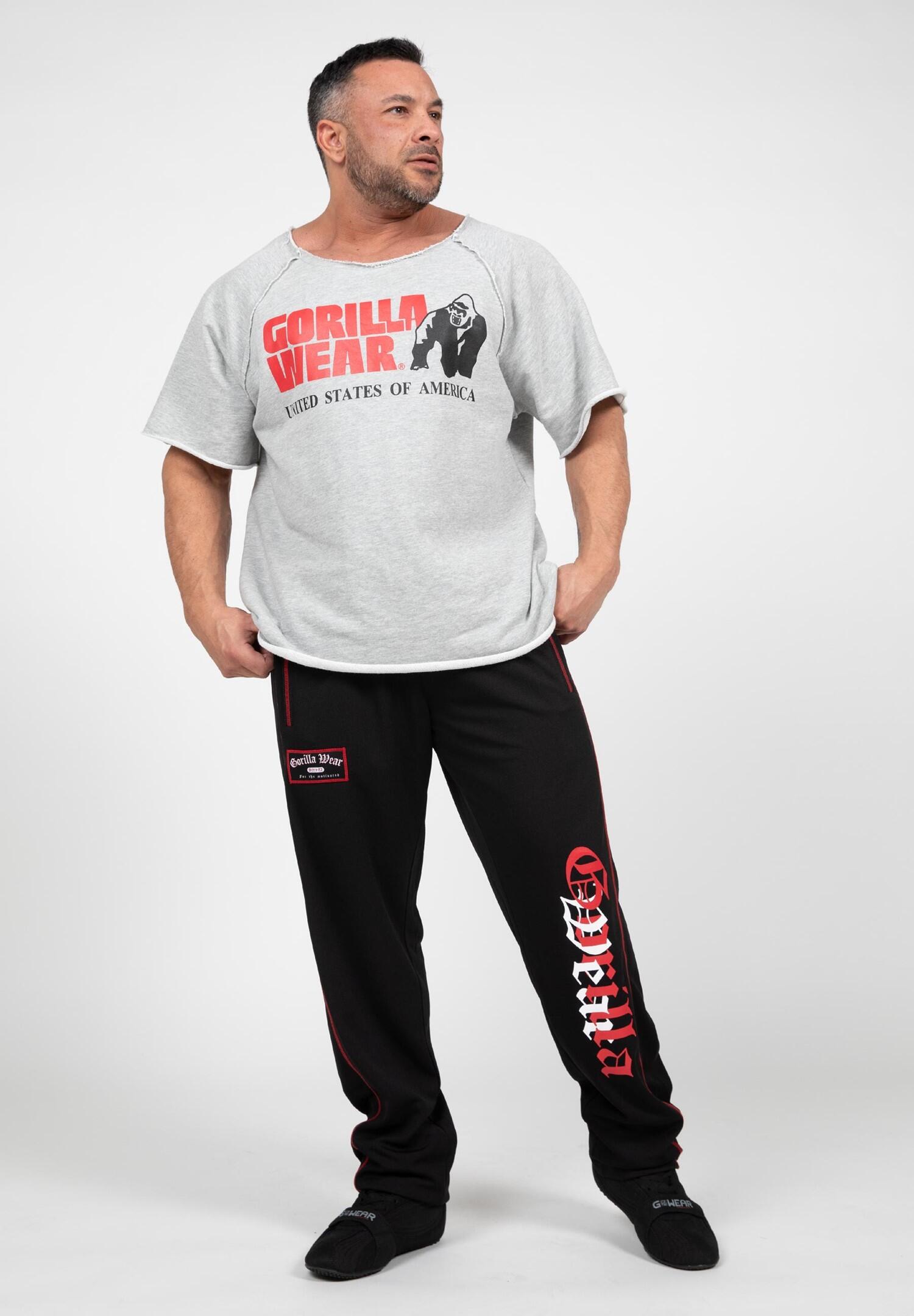 Marlow Mesh Pantaloni - Nero/Rosso 3/6