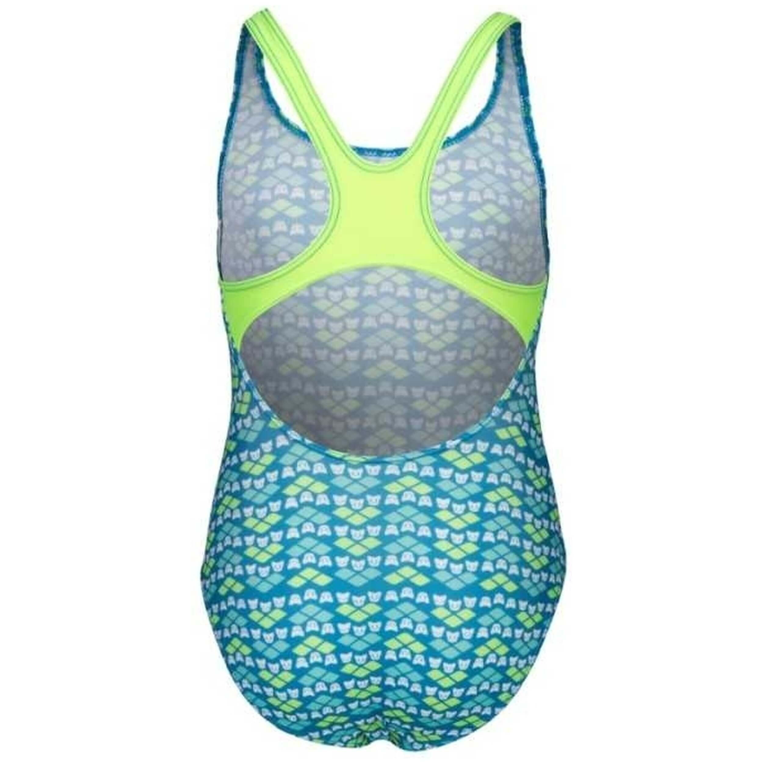Strój kąpielowy dziewczęcy jednoczęściowy na basen Arena Swim Pro 3/5