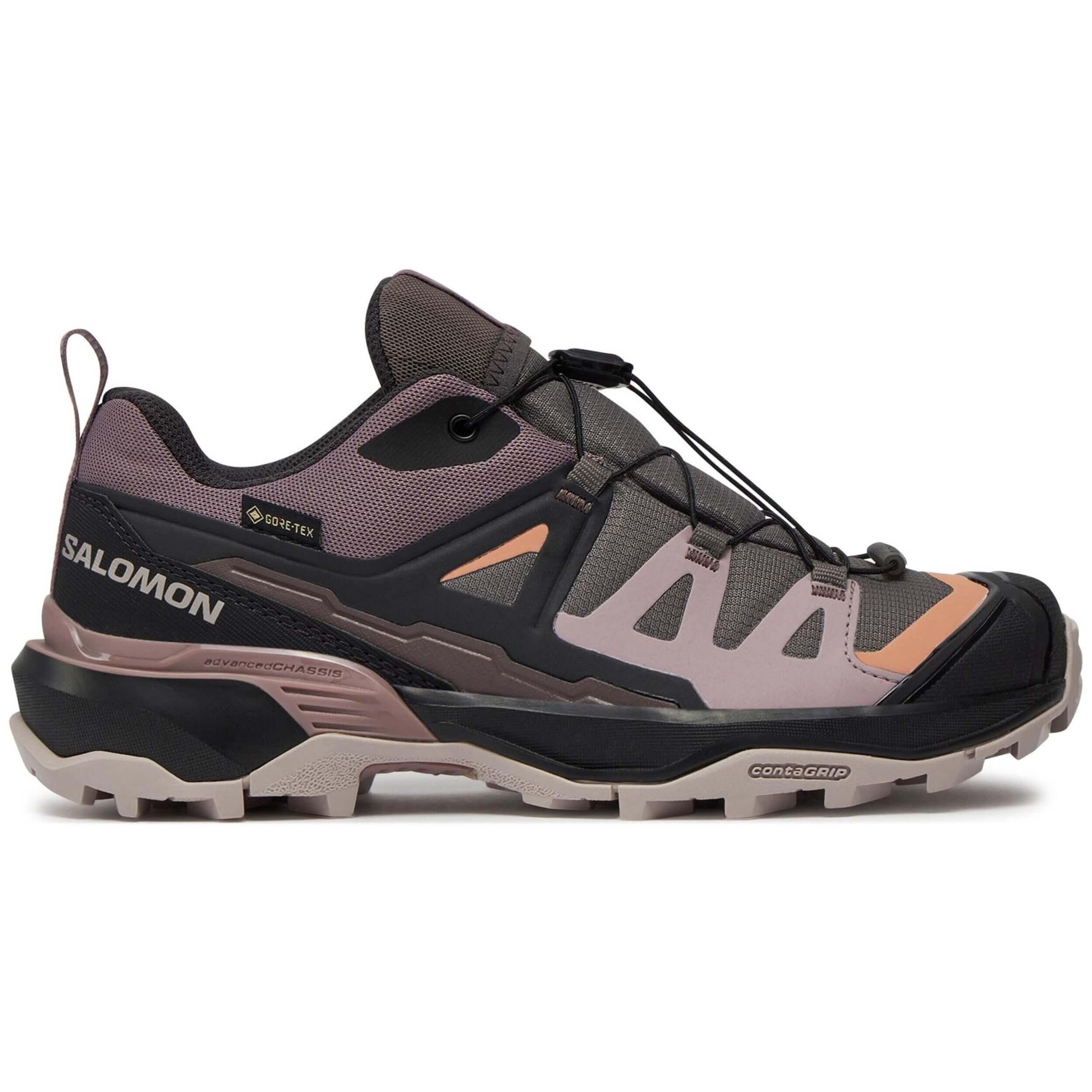 Salomon - Chaussures De Randonnee Salomon Modèle L47449400 Pour Femmes - Chaussures D'Alpinisme - Marron - Decathlon