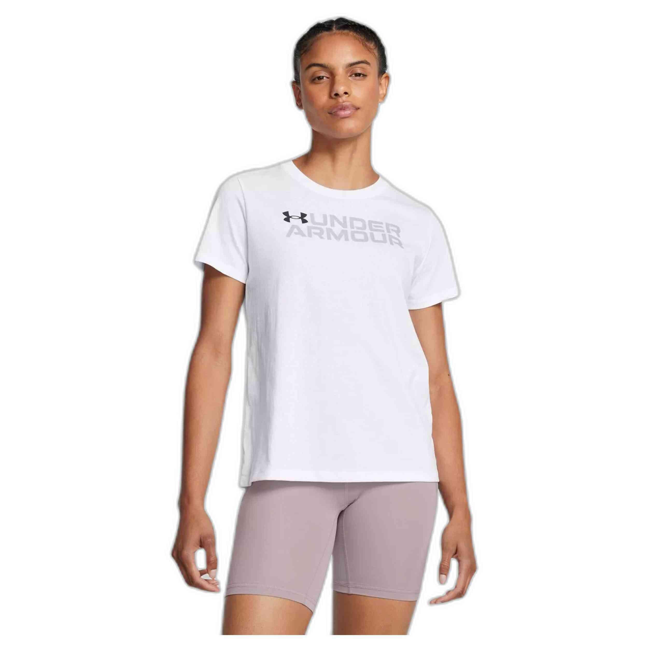 T-shirt Under armour modèle 1386847 100 pour femmes 3/4