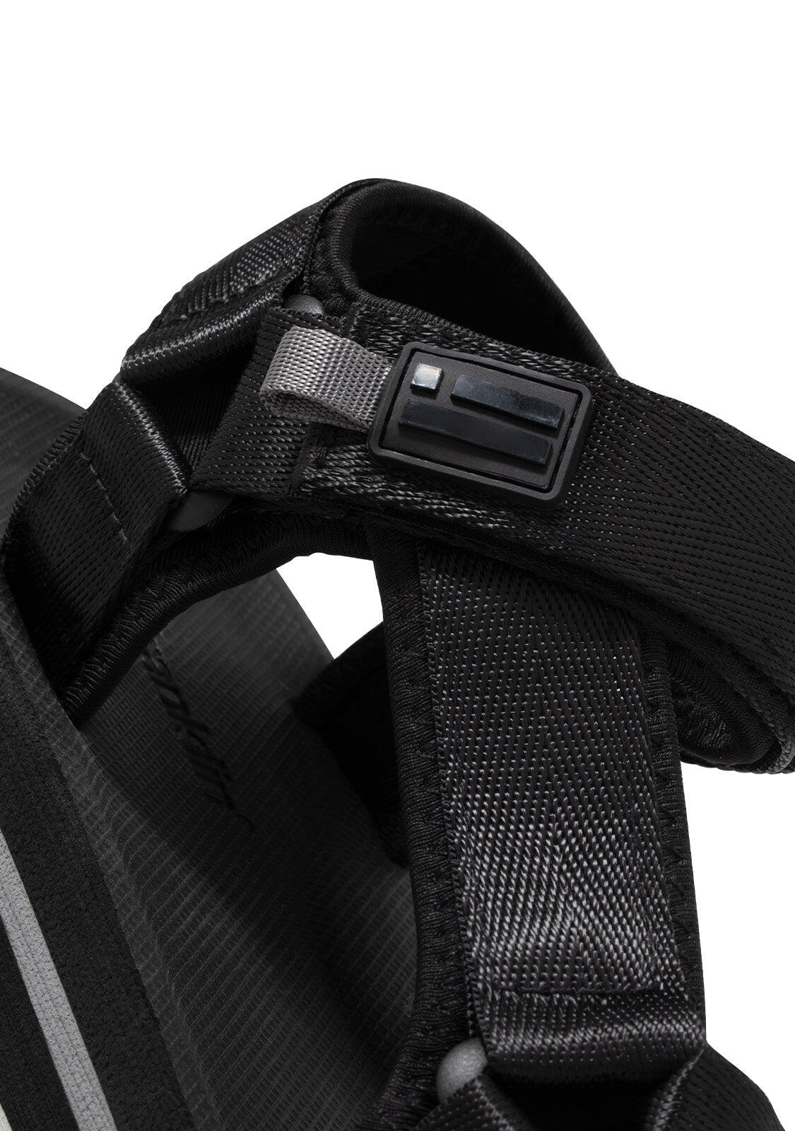 Sandalias D. Franklin Forest High Strips Negro 3/4