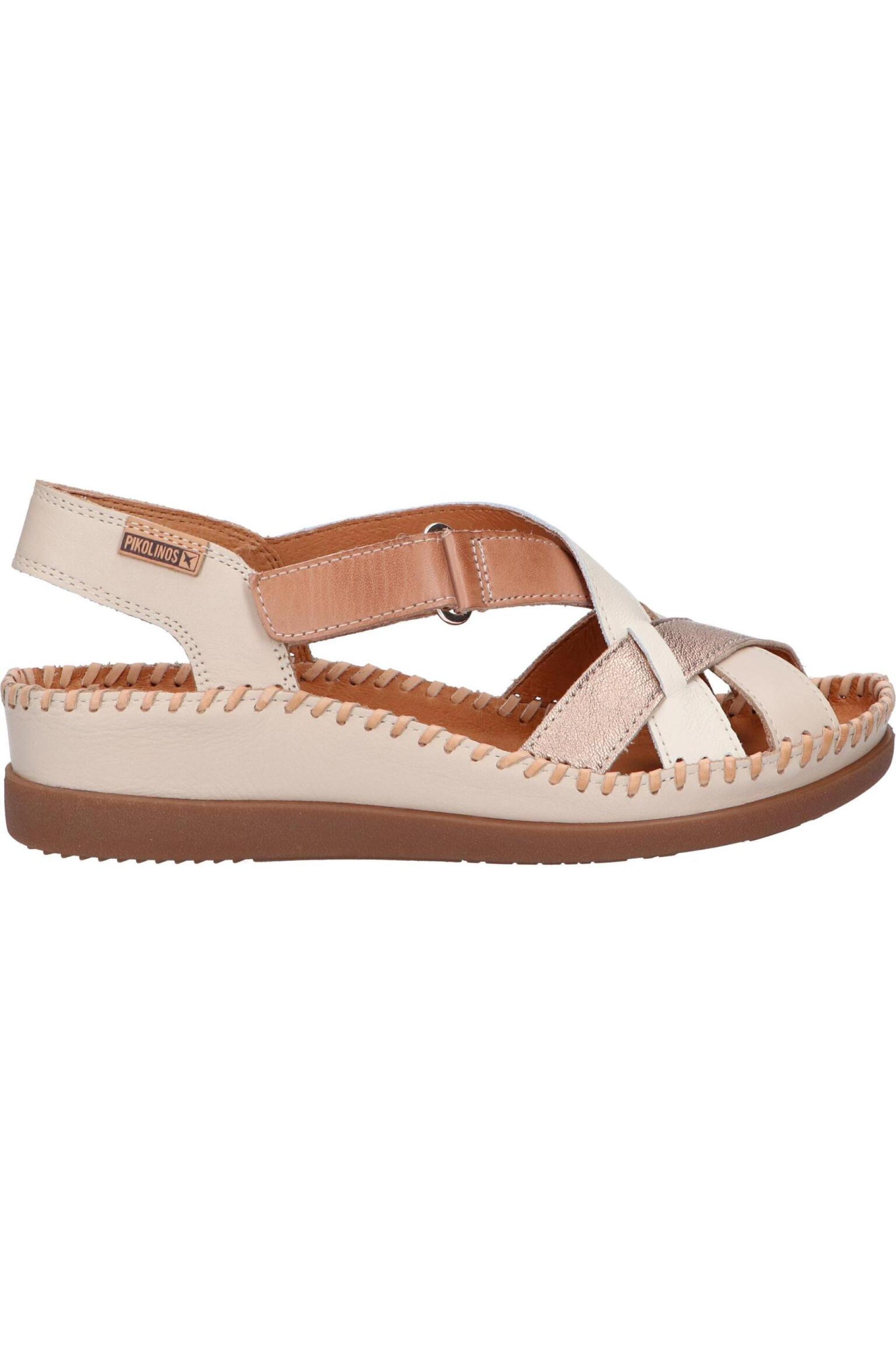 PIKOLINOS Sanlucar W8F-8842C1 - Stivaletti Donna Con Zeppa E Cerniera, Pelle Morbida, Comodi