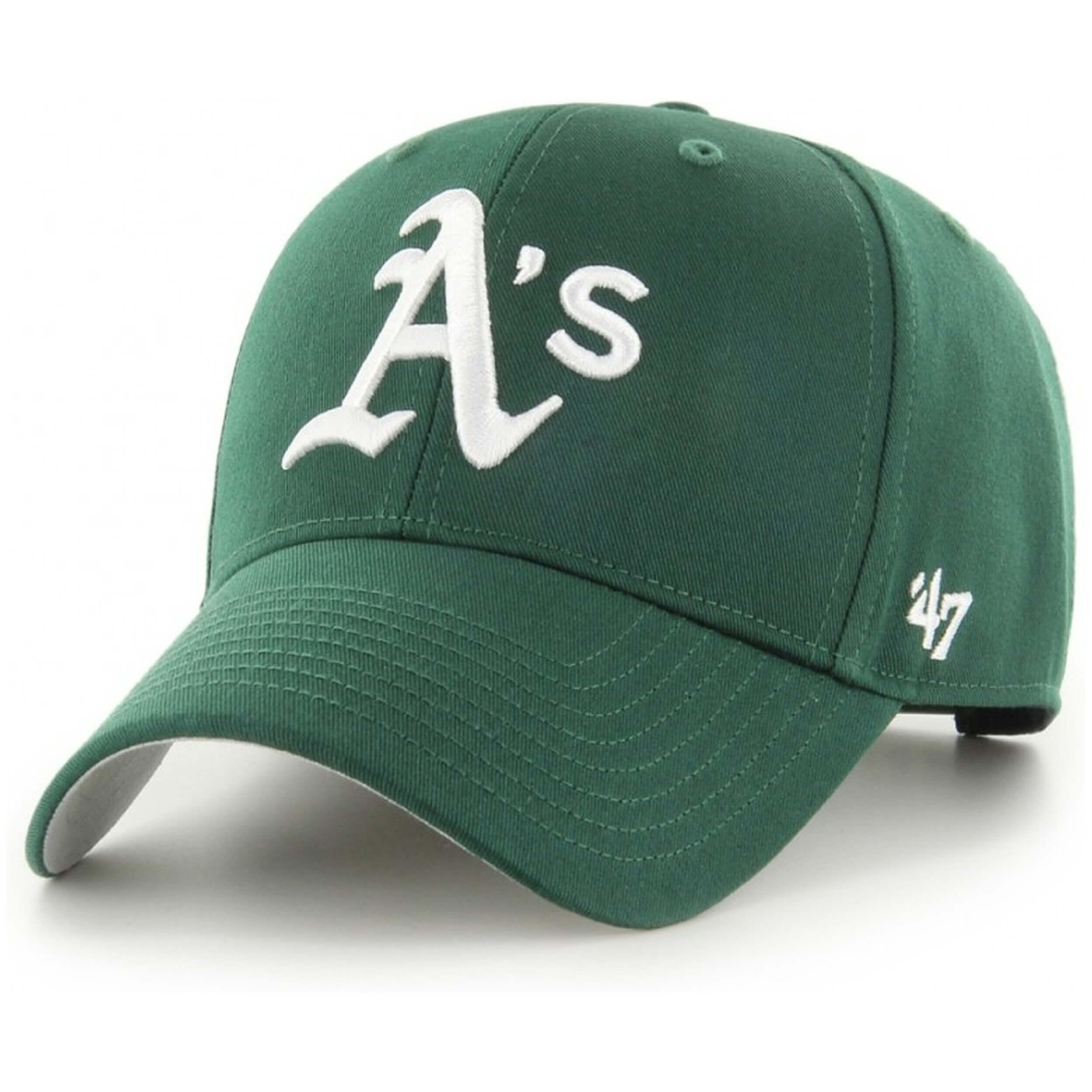 47 BRAND Kšiltovka MLB Oakland Athletics Raised Basic '47 MVP