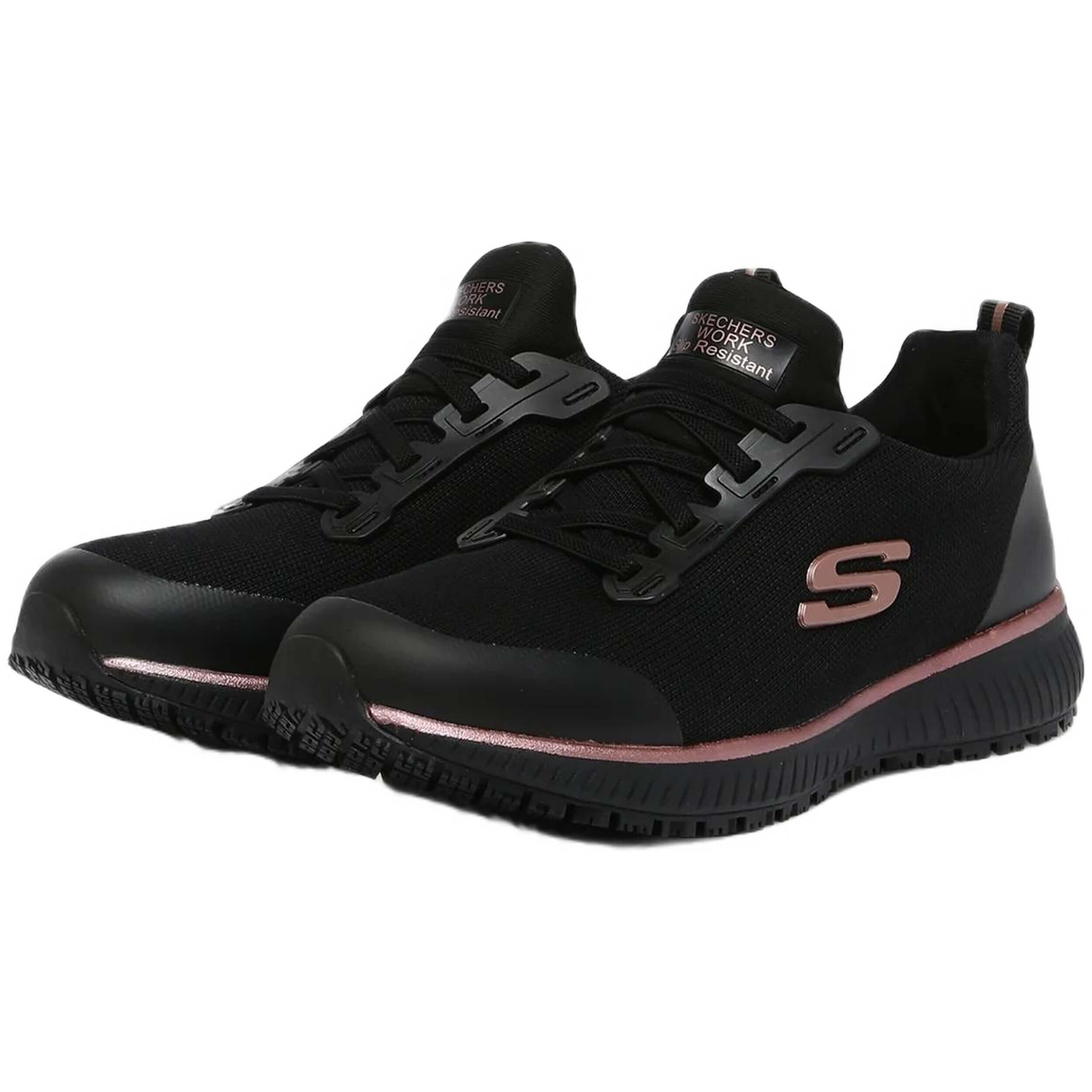 Baskets Skechers modèle 77222EC-BKRG pour femmes 3/7