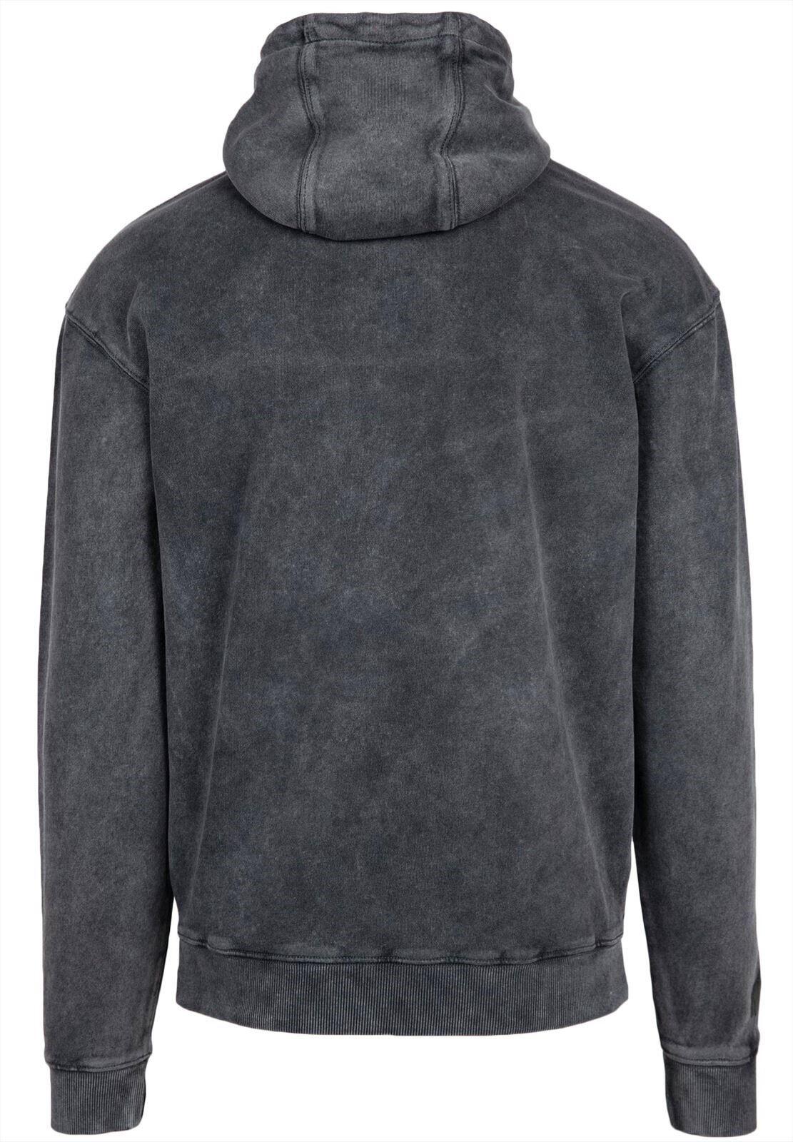 Crowley de los hombres Sudadera con capucha - Washed gris 3/7