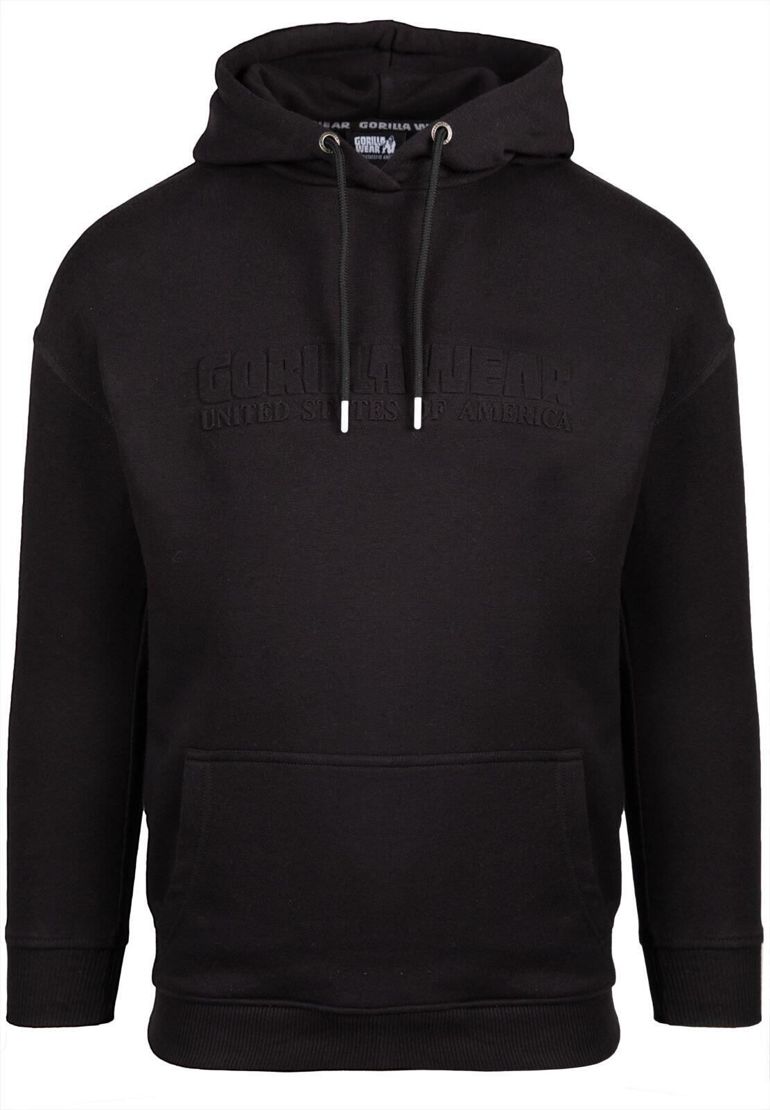 Crowley WoUomo Felpa con cappuccio oversize - Nero 3/7
