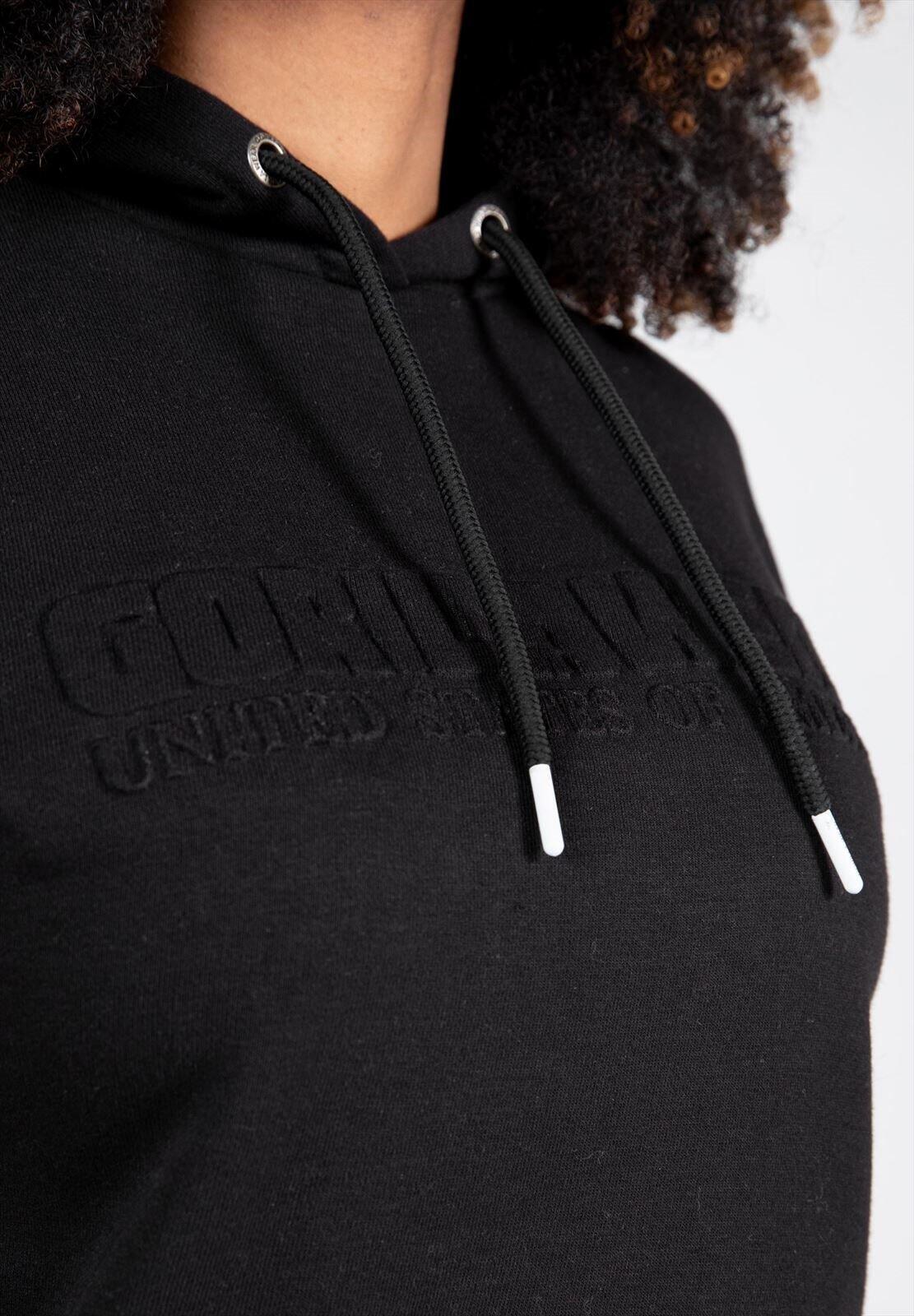 Crowley WoUomo Felpa con cappuccio oversize - Nero 6/7