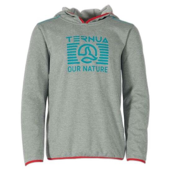 Felpa con cappuccio Ternua modello 1542106-9937 per unisex ragazzi