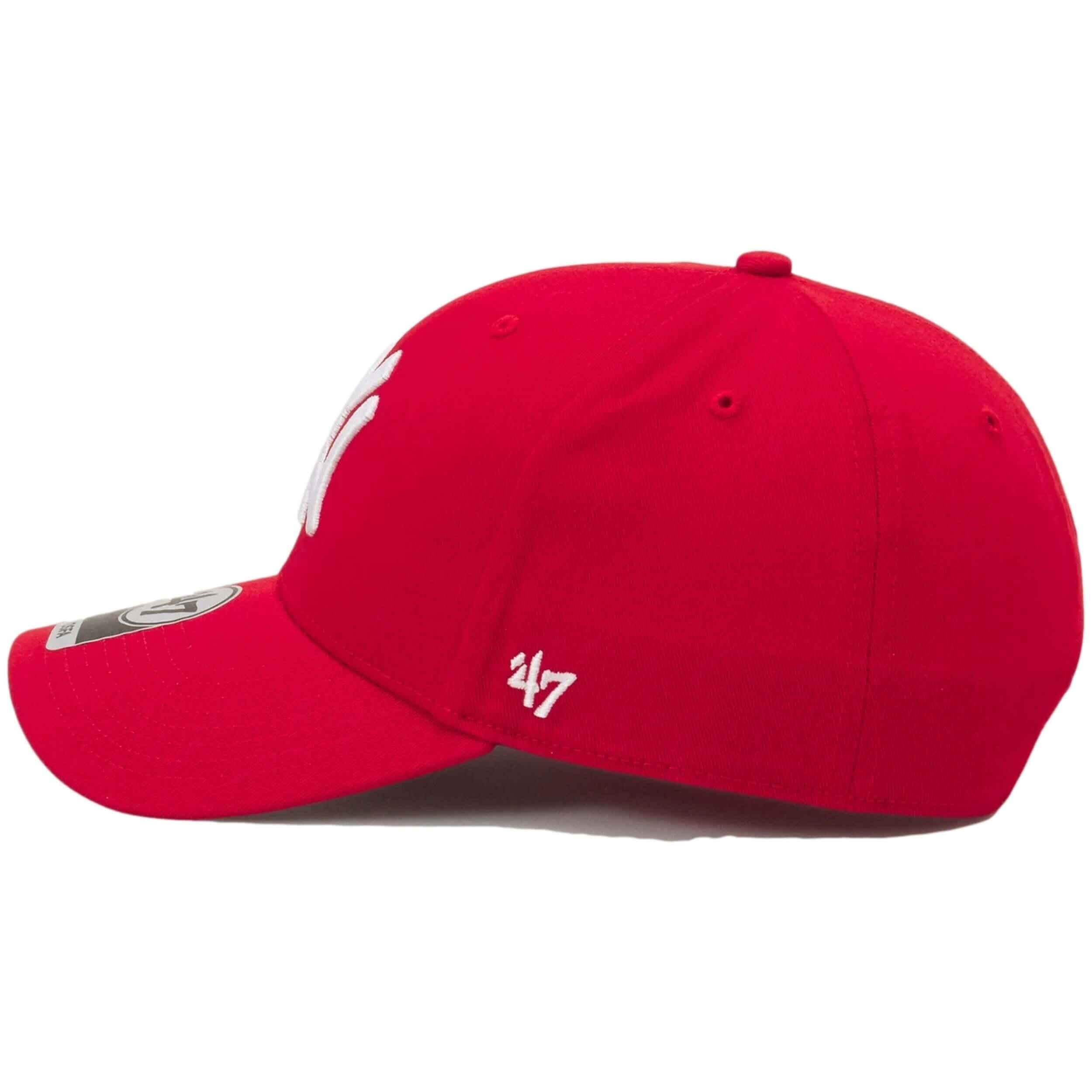 Casquette 47 brand modèle B-RAC17CTP-RD pour unisexe 3/4