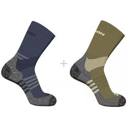 Chaussettes Salomon X Ultra Access Crew Pack 2 pour homme