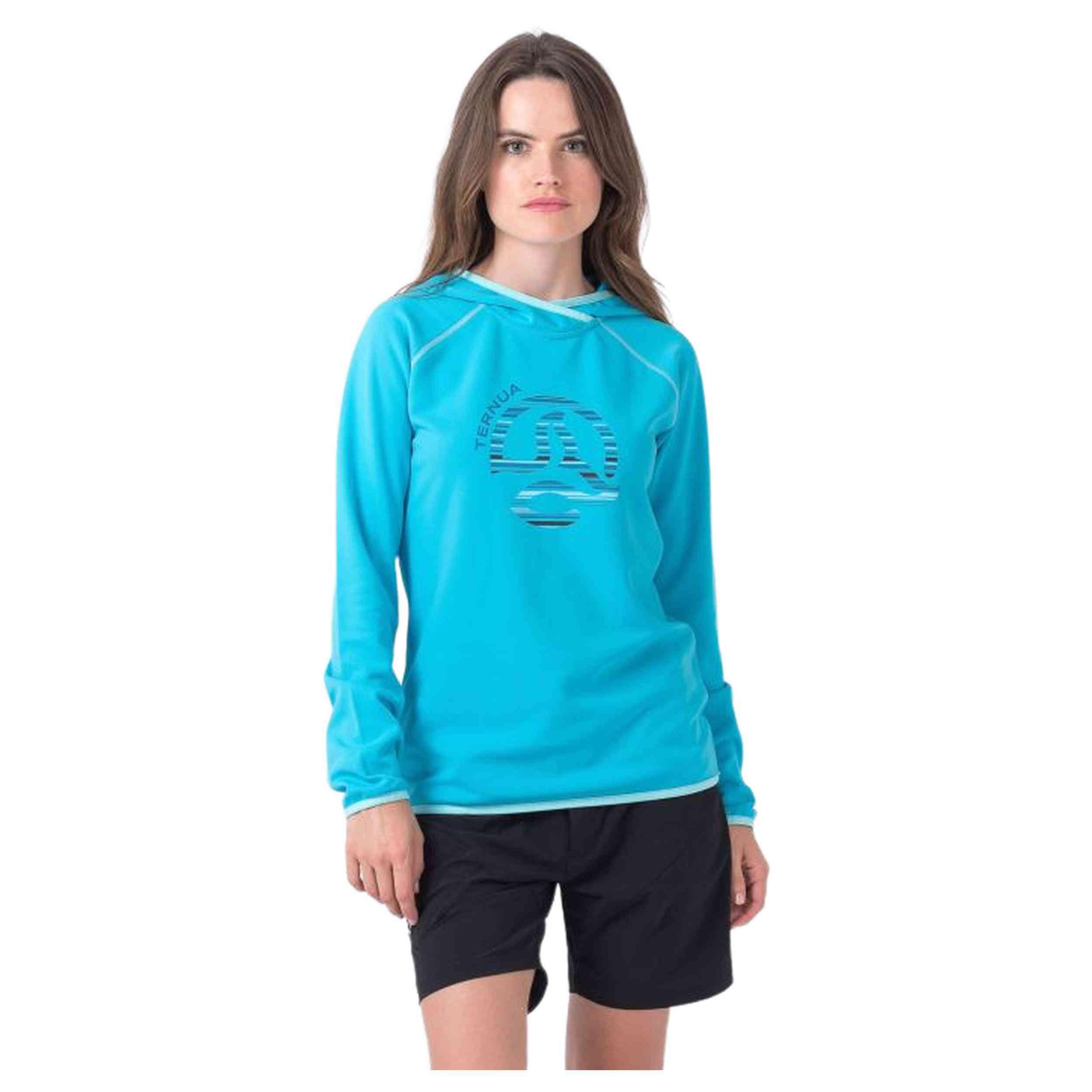 Felpa con cappuccio Ternua modello 1263635-8534 per donne 2/4