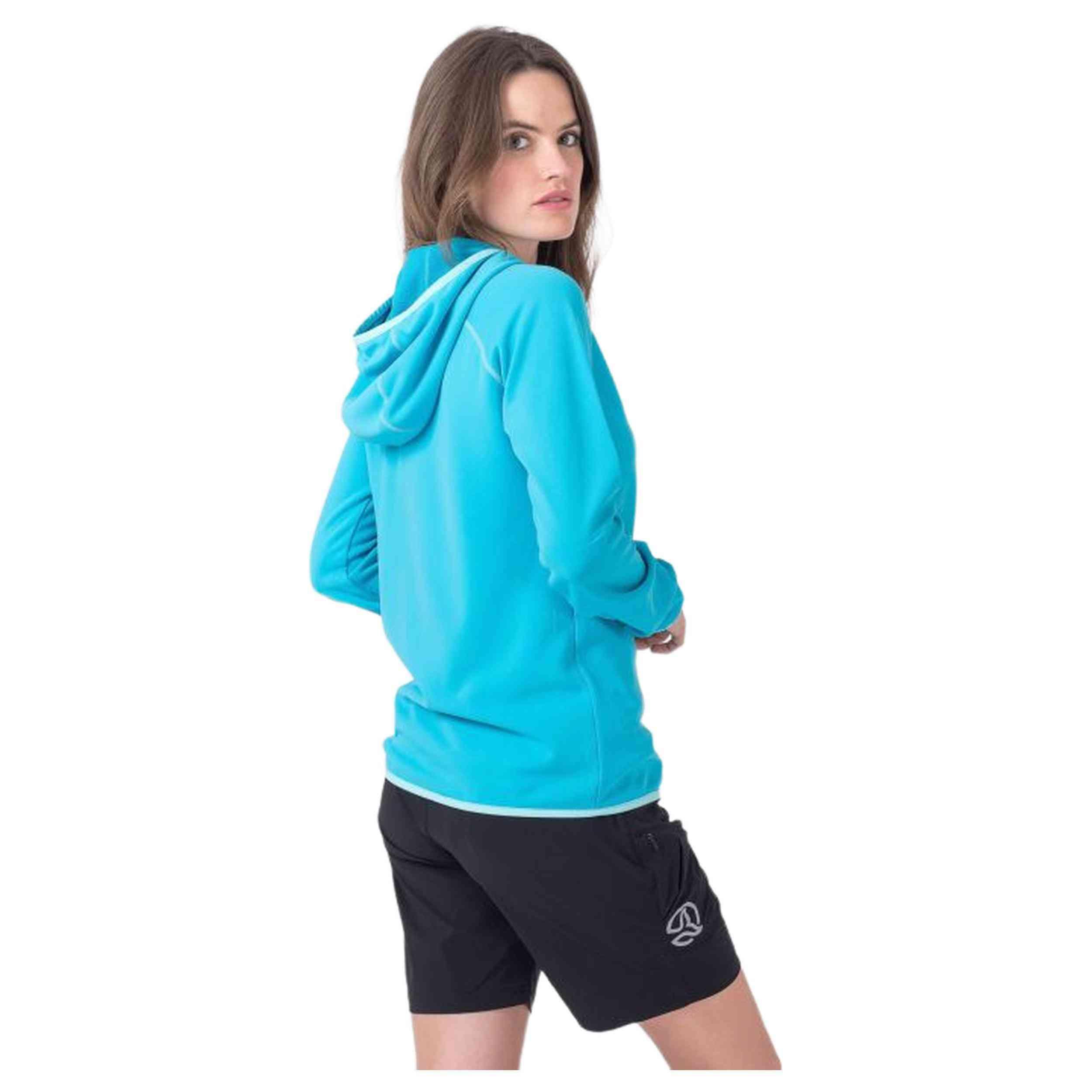 Felpa con cappuccio Ternua modello 1263635-8534 per donne 3/4
