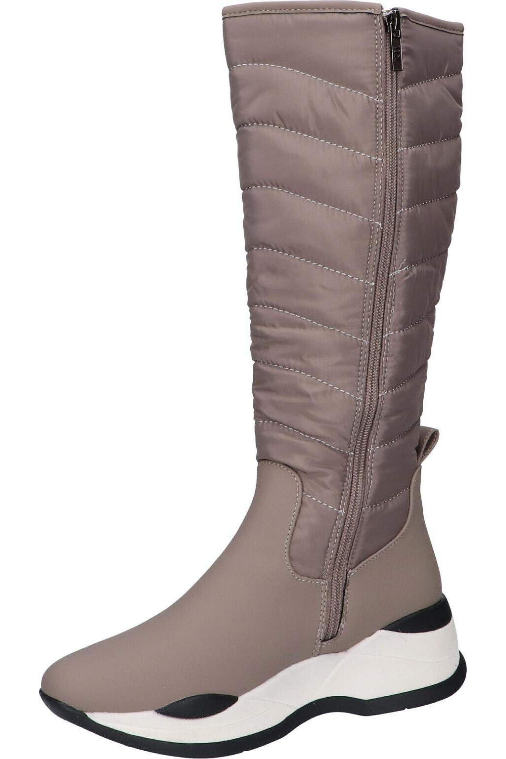 XTI 144716 Stivale Donna - Stivaletto Effetto Pelle Con Gonna, Suola Antiscivolo, Tacco Piatto, Design Cowboy Moderno - 2