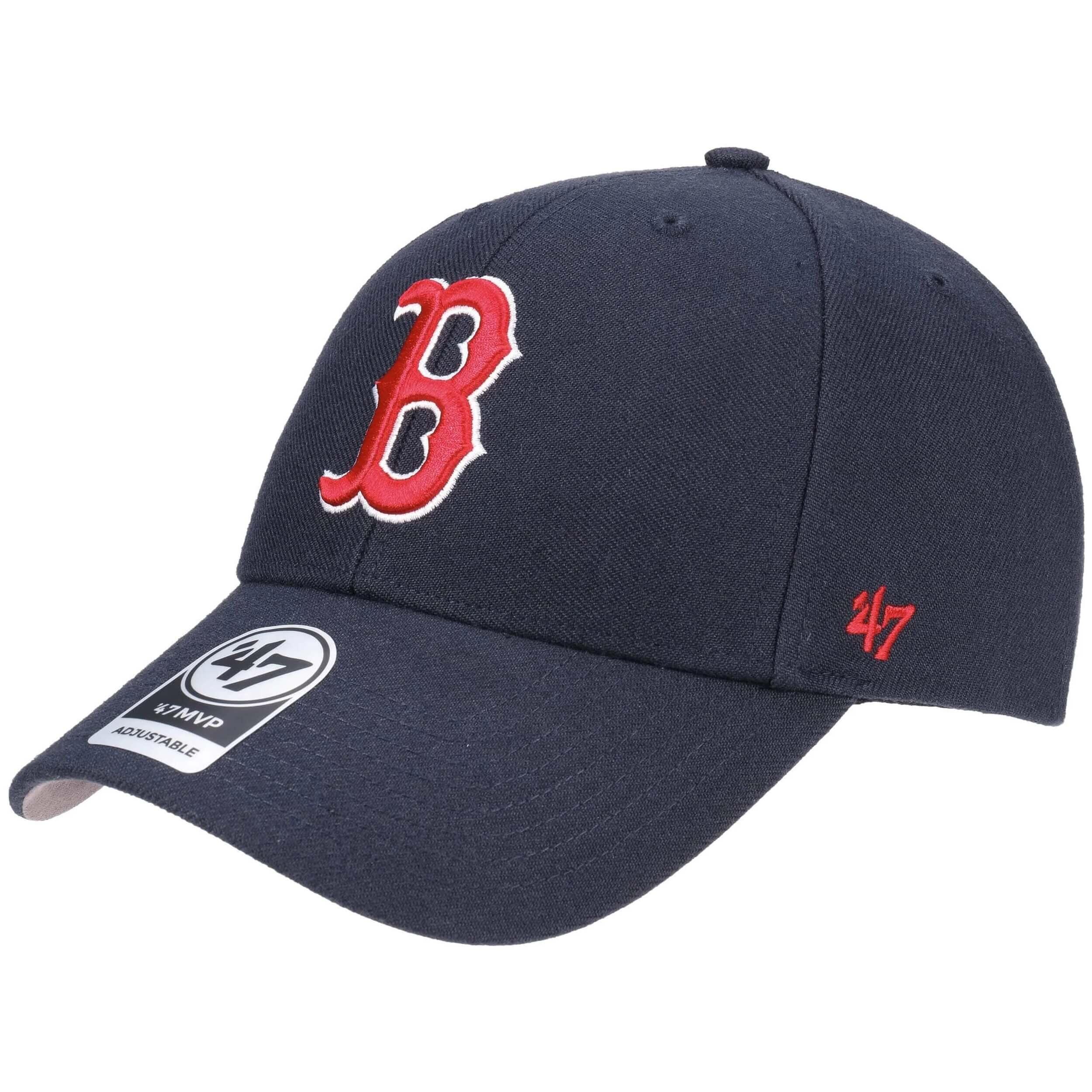 47 BRAND Kšiltovka MLB Boston Red Sox Raised Basic ’47 MVP