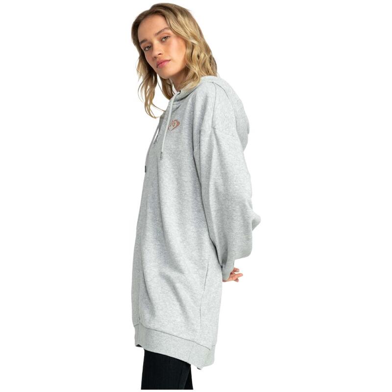 Sweat Roxy Fille Taille M – Vert Motif Forêt, Capuche, Très Bon état