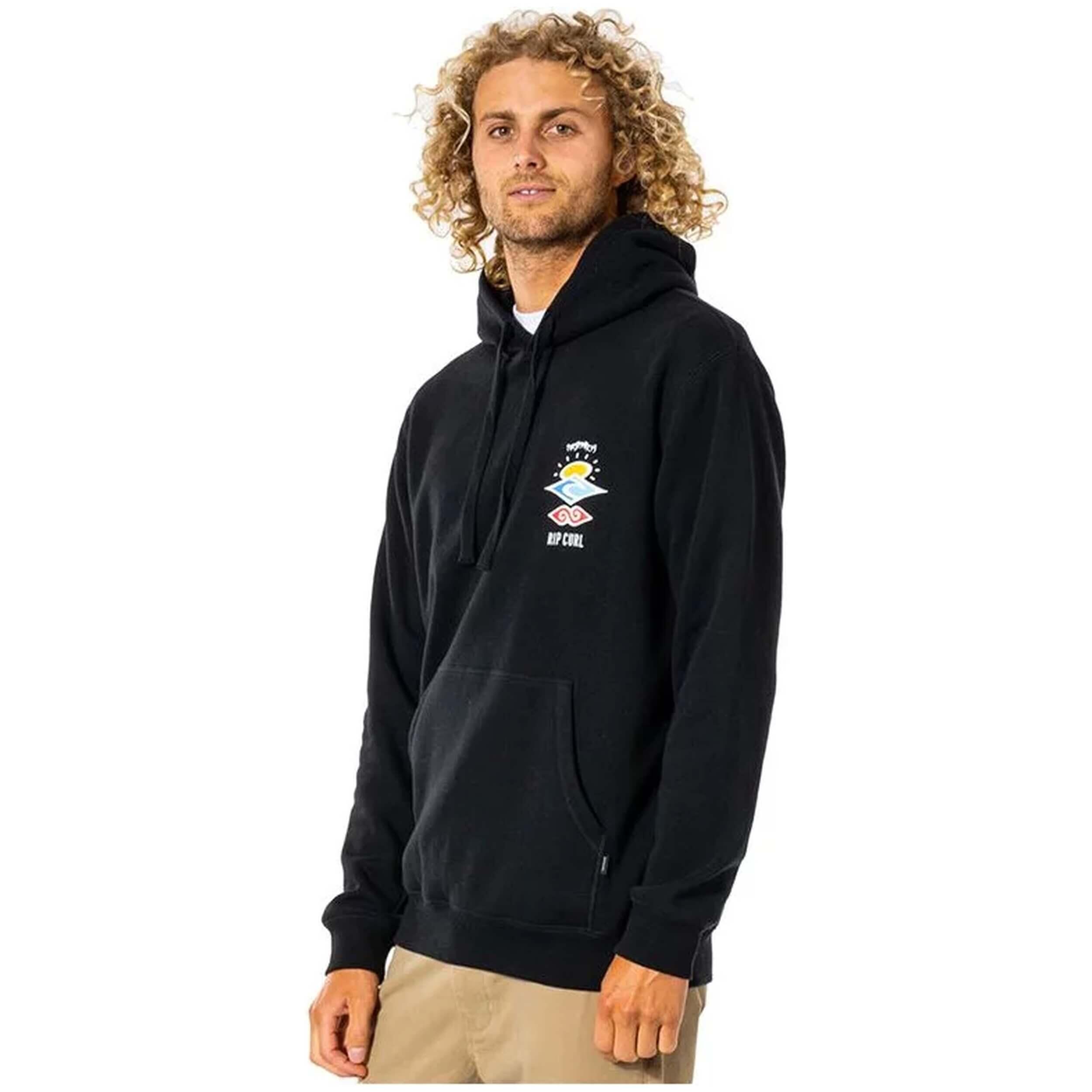 Sweat à capuche Rip curl modèle CFEGL9-90 pour homme 3/4