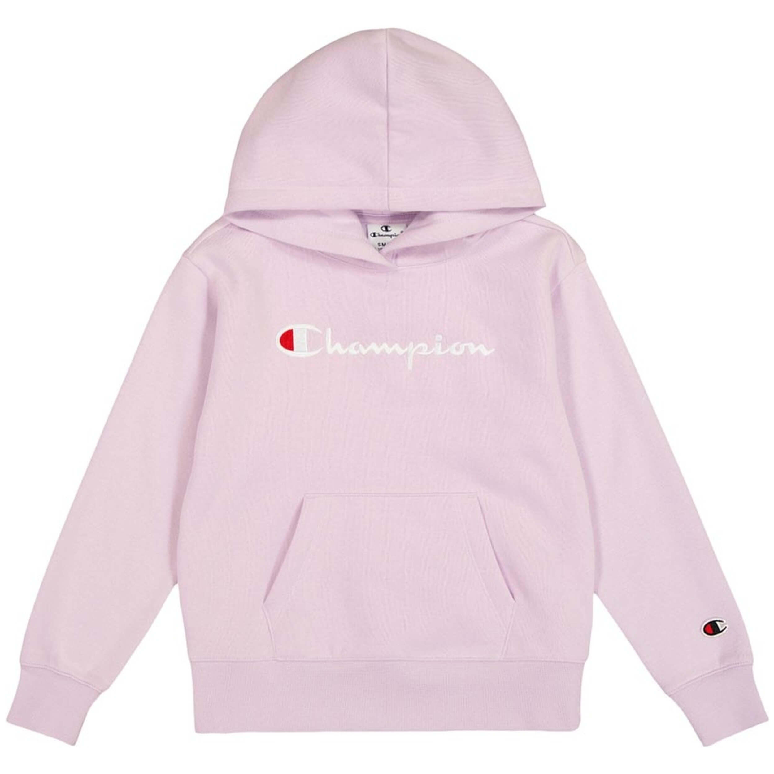 Sweat à capuche Champion modèle 405029-VS057 pour filles 1/3