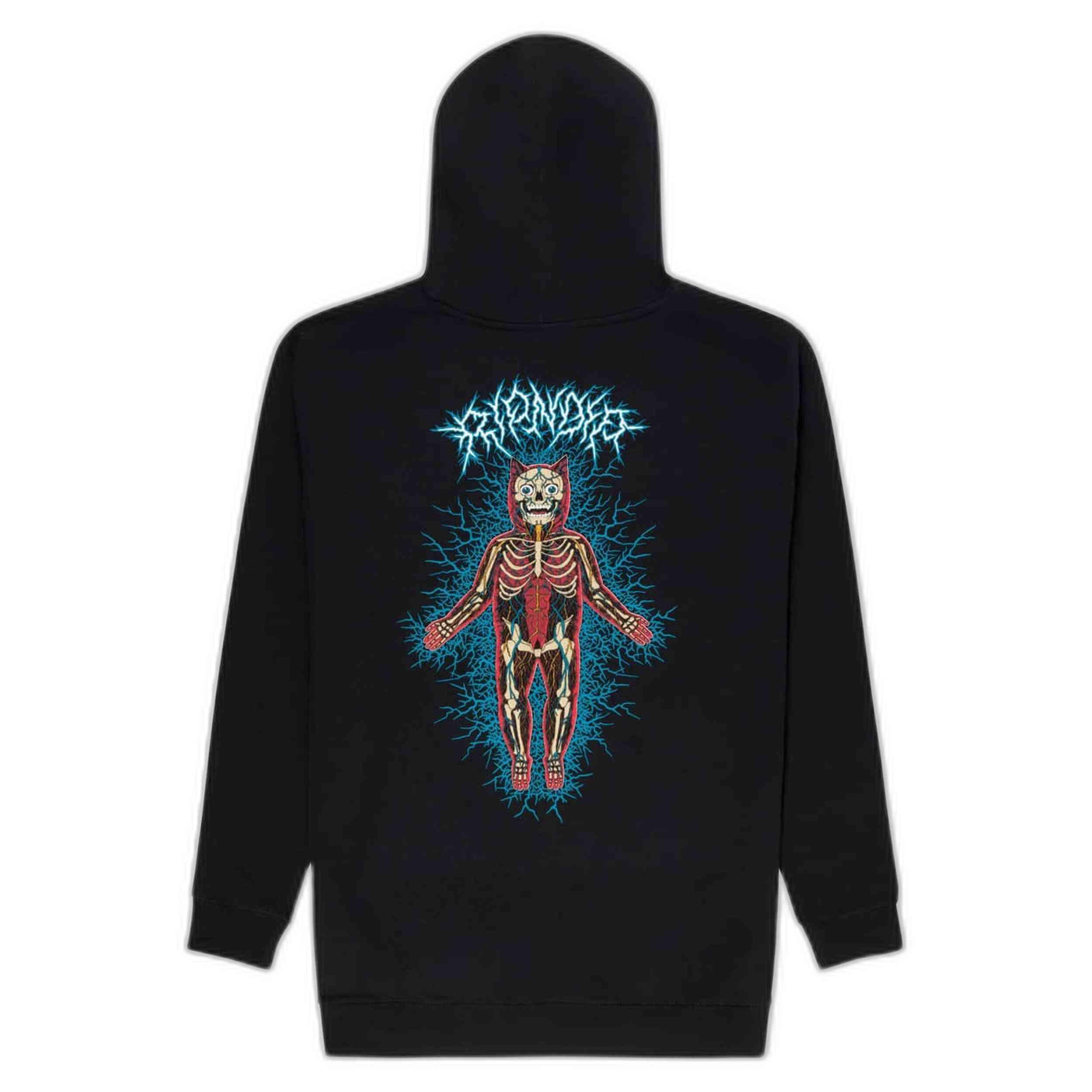 Felpa con cappuccio Ripndip modello HORIPNERSY-BLA per unisex 2/2