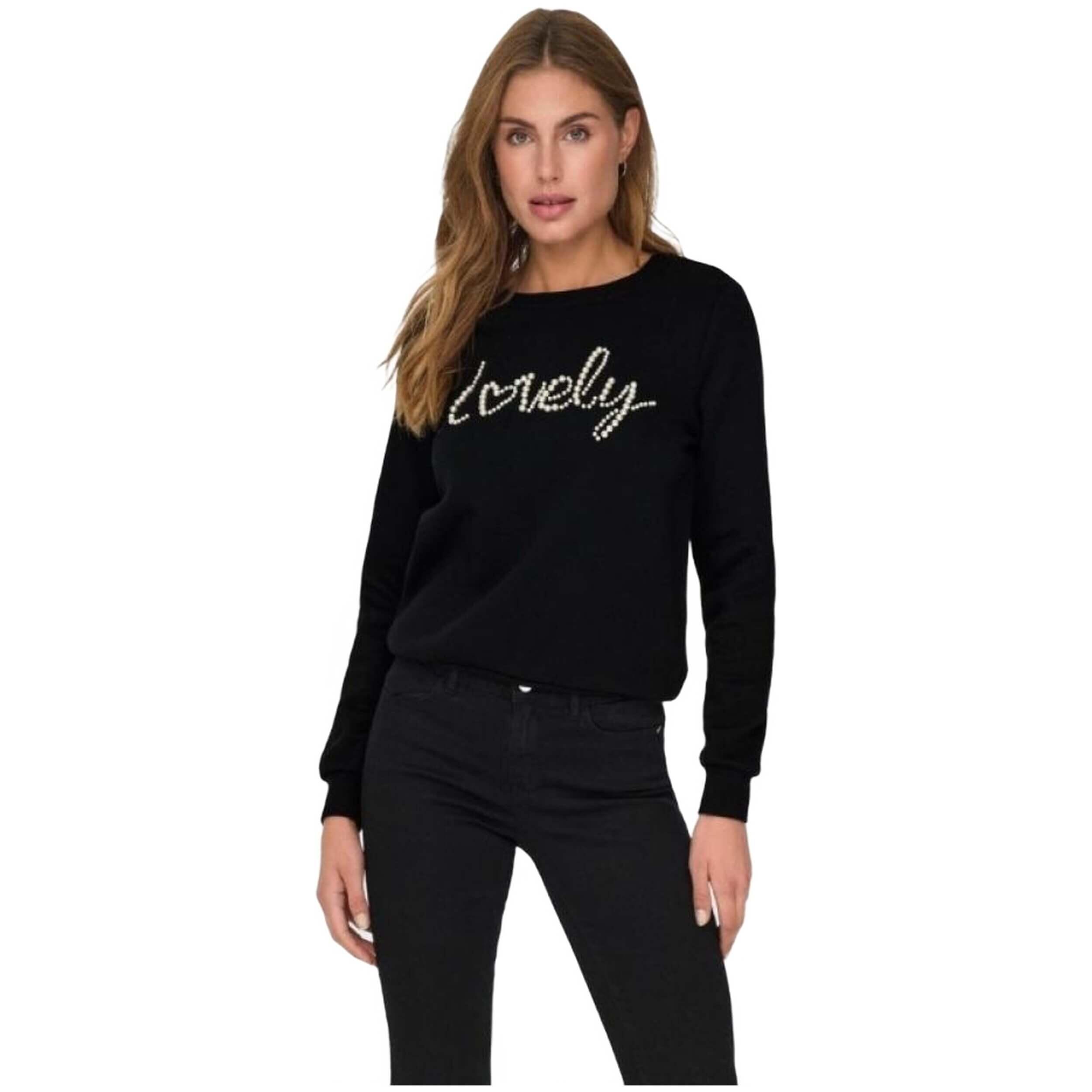 Only - Sweat Only Modèle 15331042-black Pour Femmes - Sweat-shirt - Noir - Decathlon
