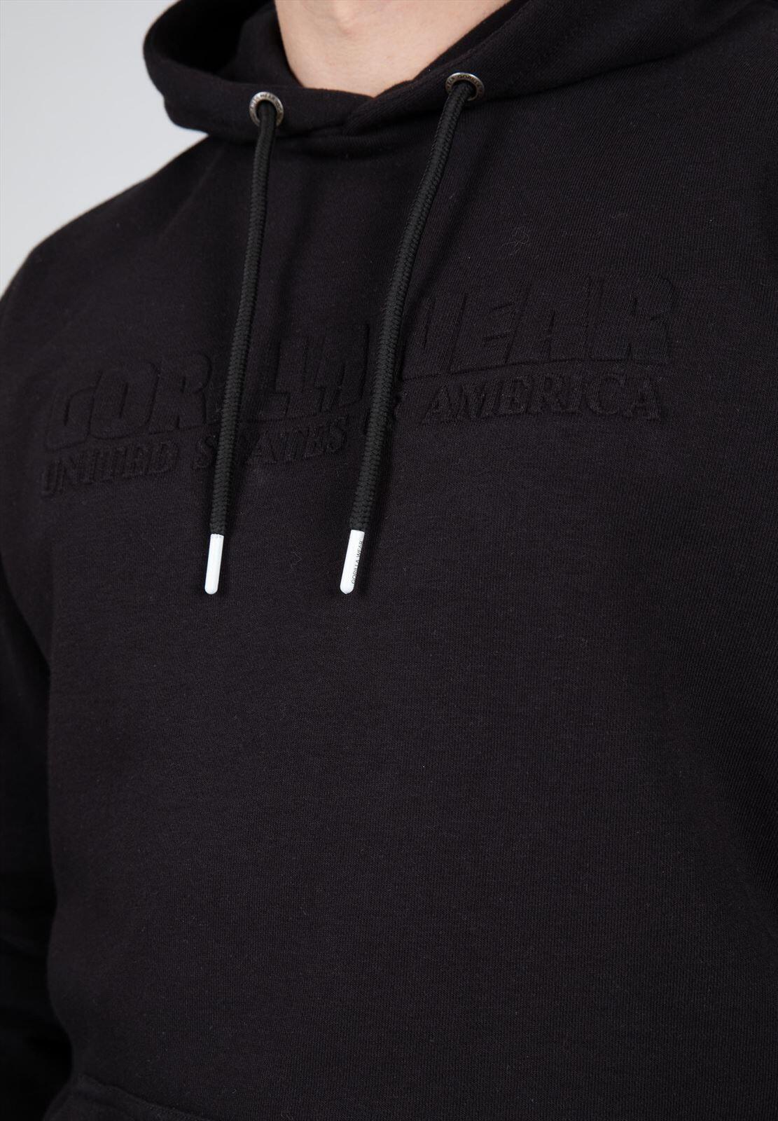 Crowley de los hombres Sudadera con capucha - Negro 6/6