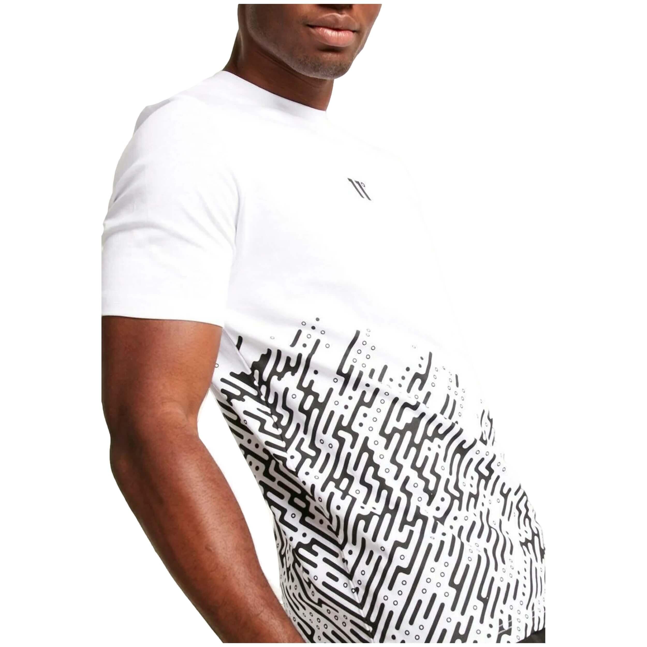 T-shirt 11 degrees modèle 11D1351-002 pour unisexe 5/5