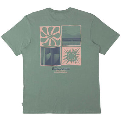 Kurzarmshirt Billabong TWIN FINS für männer