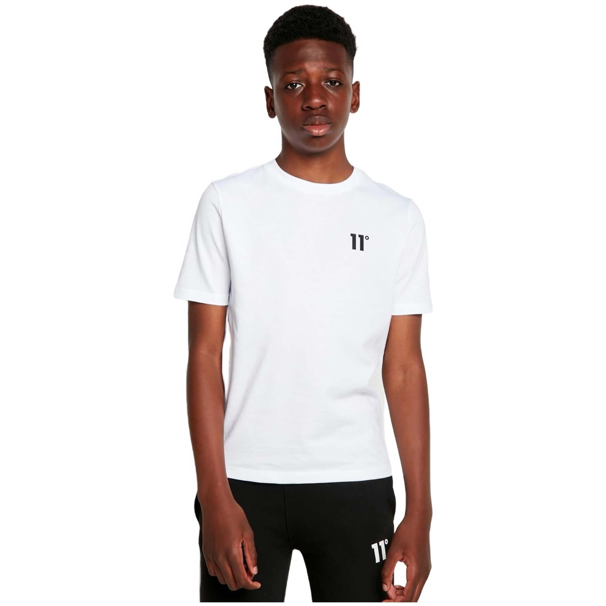 T-shirt 11 degrees modèle 11DJ3224-002 pour unisexe enfants 3/3