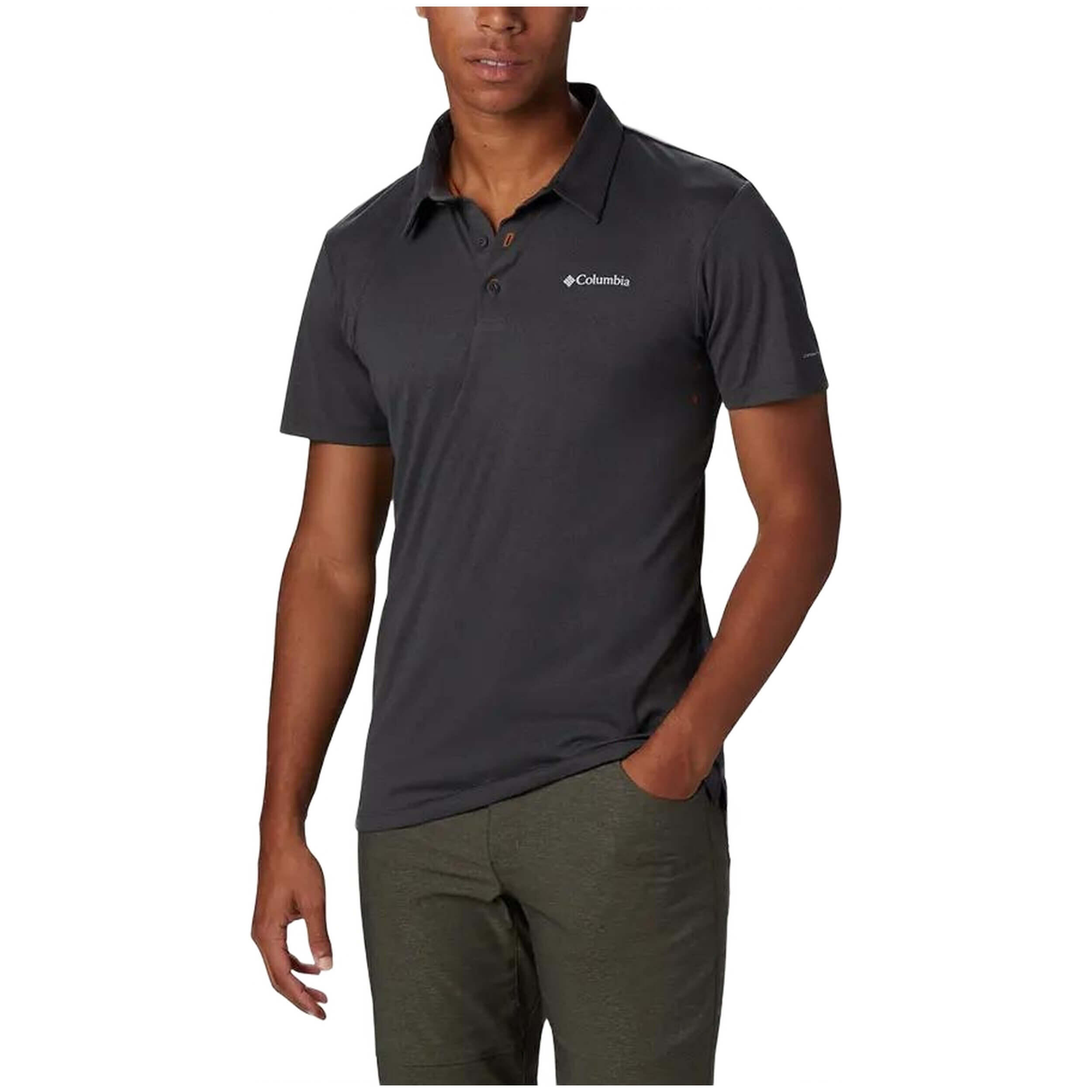 Polo de manga corta Columbia Triple Canyon para hombre 1/5