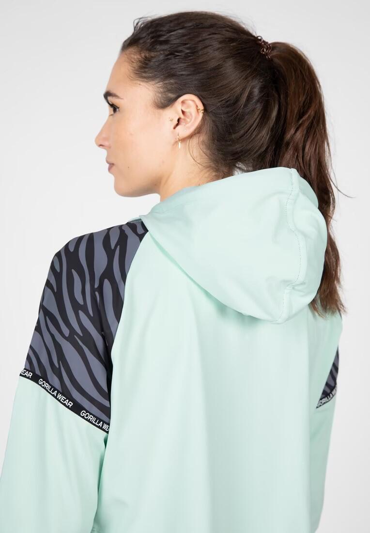 Zion Cropped Sudadera - Verde 5/7