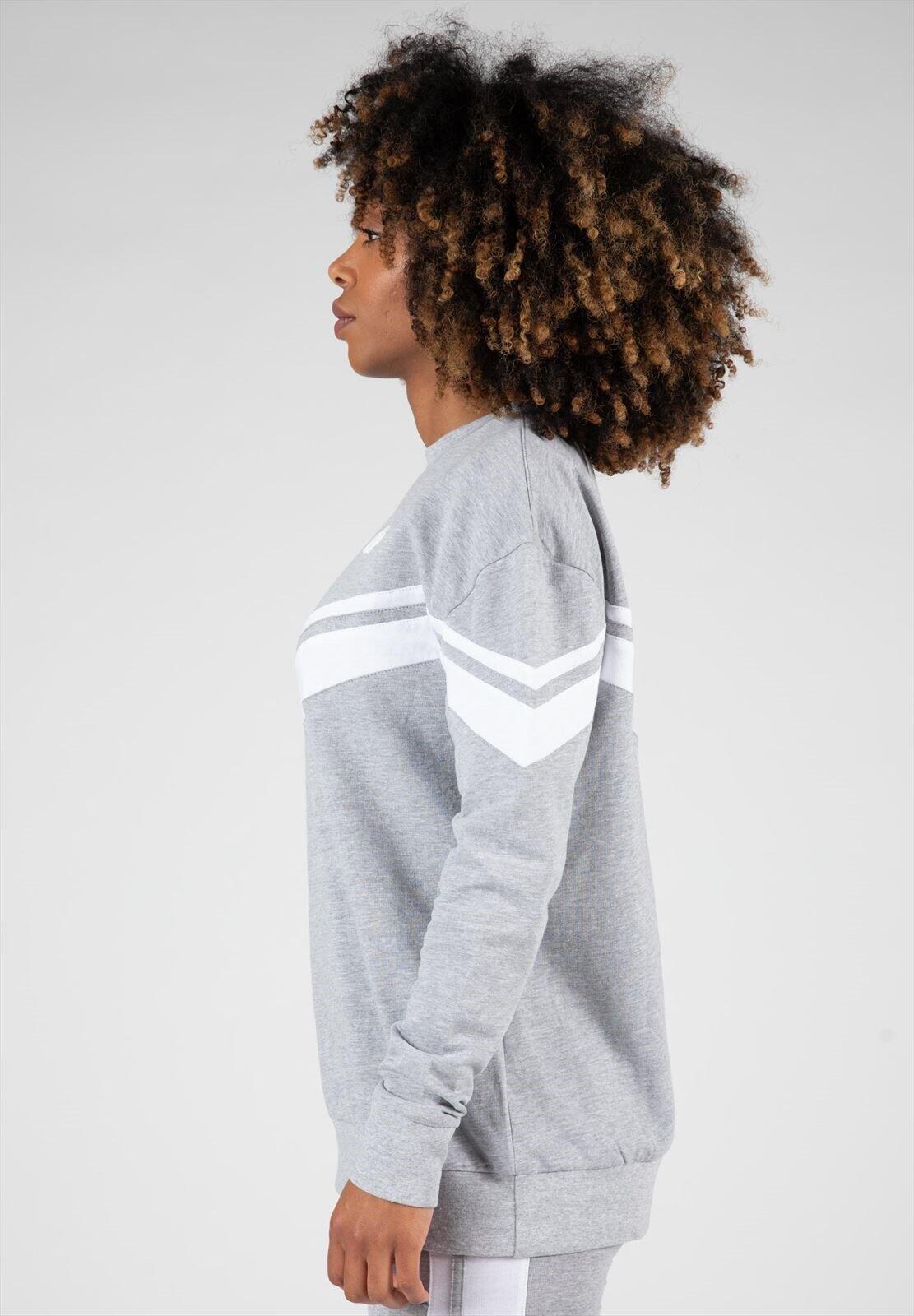 Hailey Sudadera oversize - gris Melange 5/6