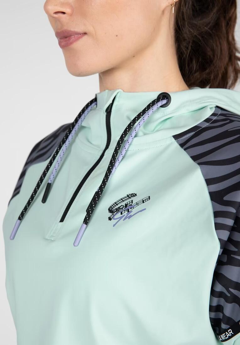 Zion Cropped Sudadera - Verde 4/7