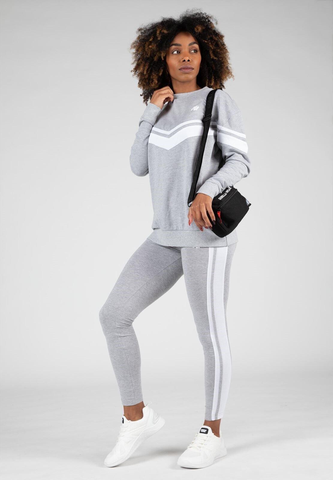 Hailey Felpa oversize - Grau Melange 4/6