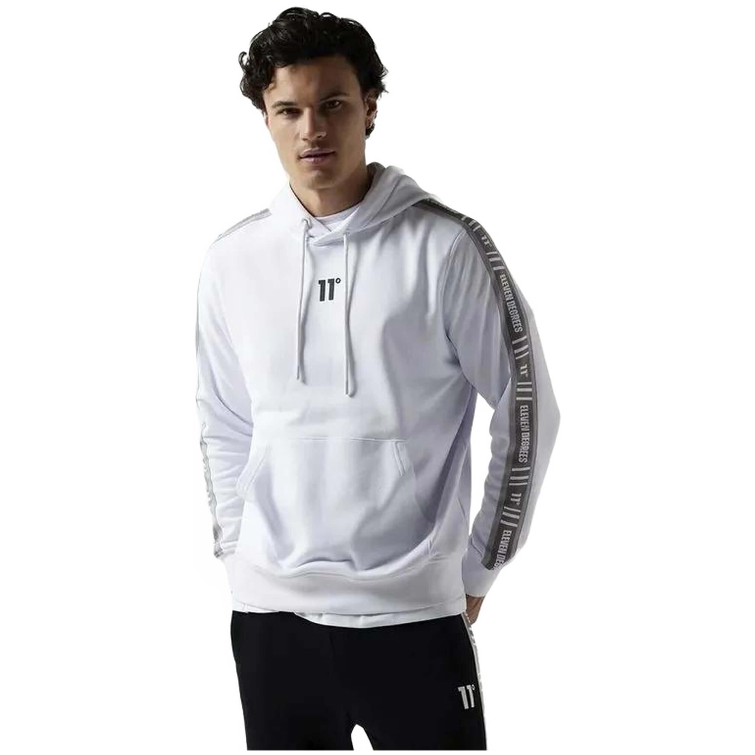 Sweat à capuche 11 degrees modèle 11D3797-002 pour homme 1/4