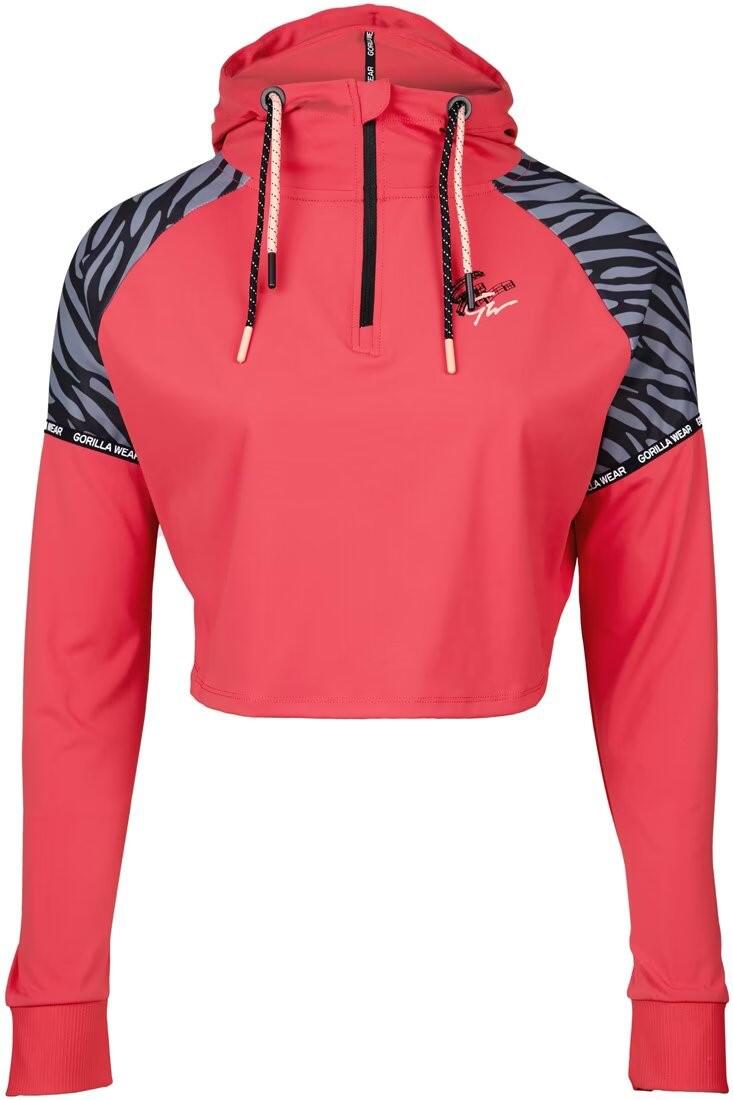Zion Cropped Felpa - Rosso 7/7