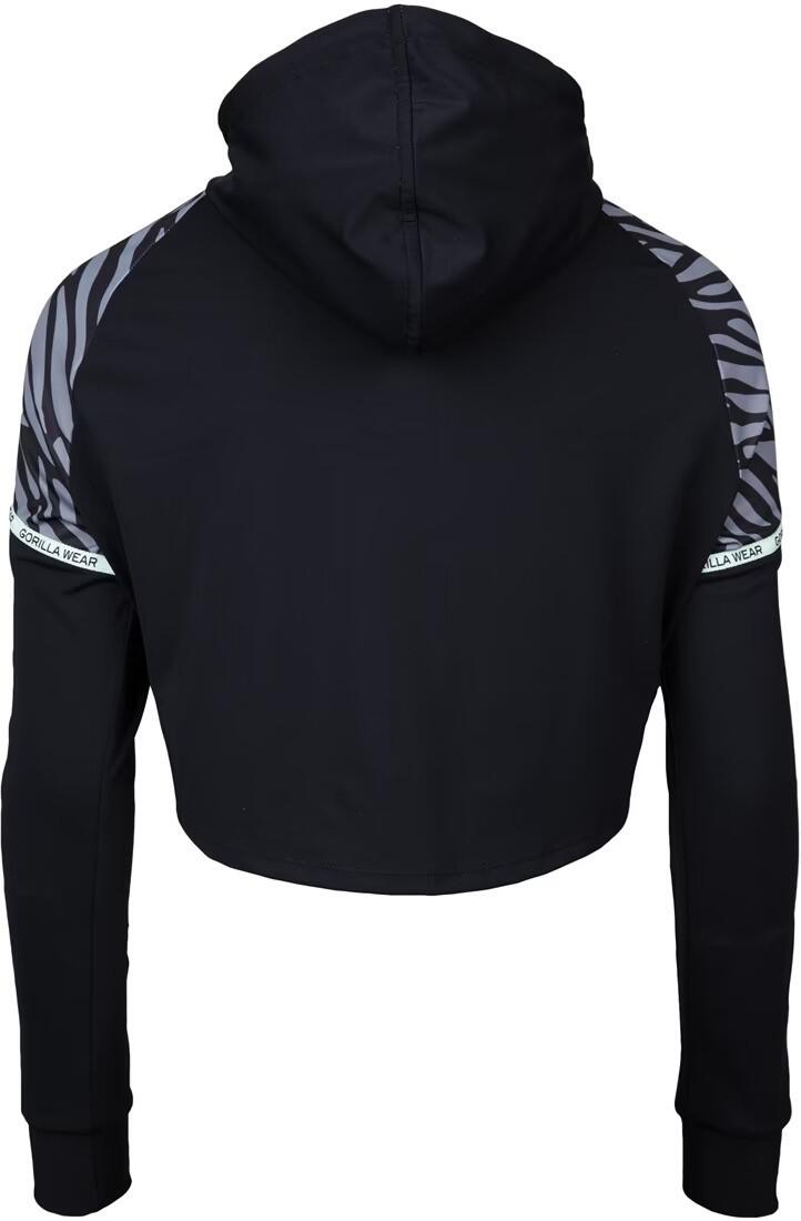Zion Cropped Felpa - Nero 5/7