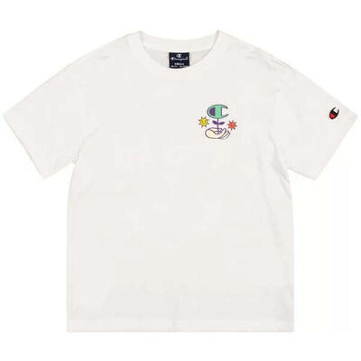 T-shirt met korte mouwen champion crewneck voor unisex jongens