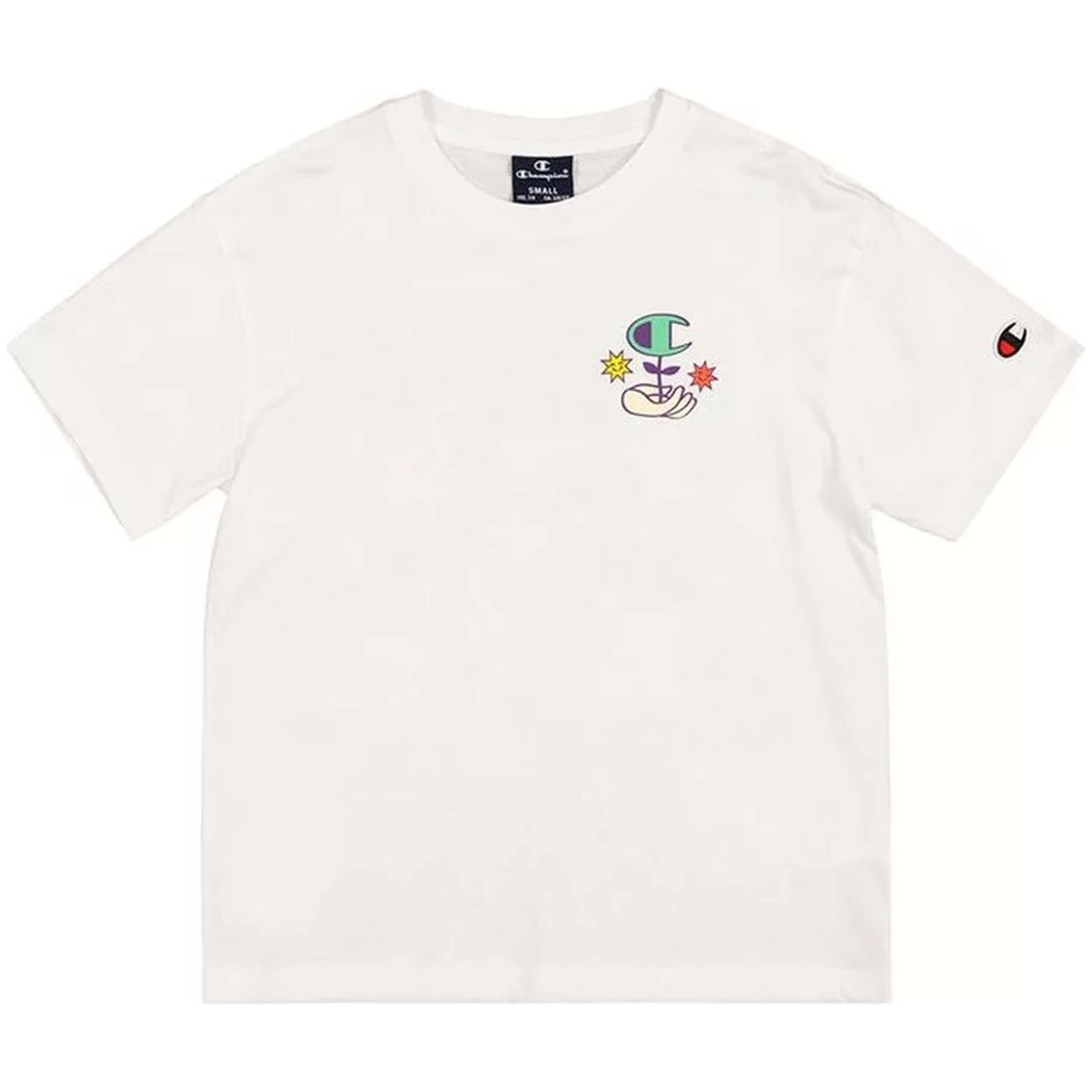 T-shirt Champion modelo 306911-WW001 para crianças unissex 4/5