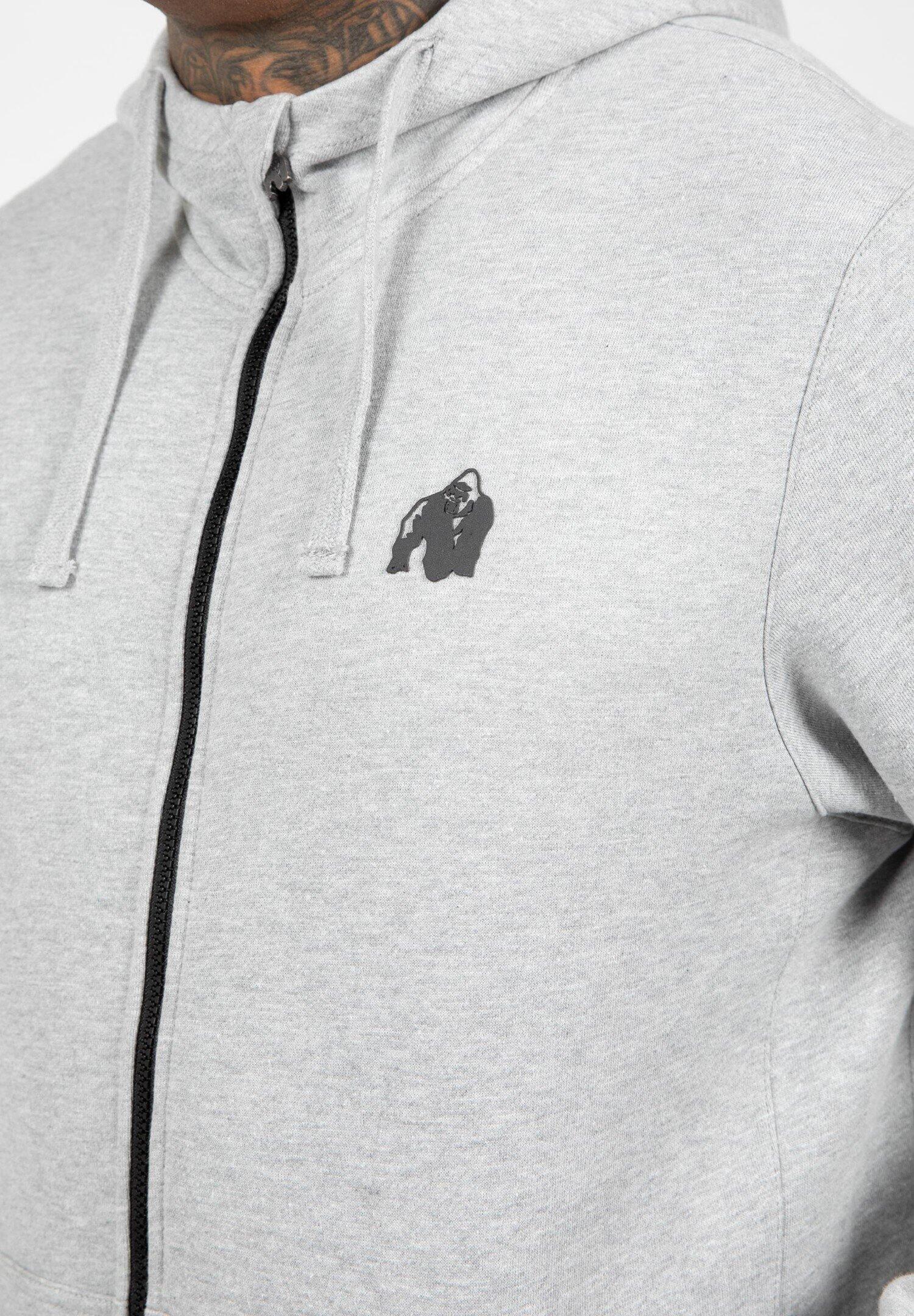 Leon Sudadera con cremallera - gris 4/6