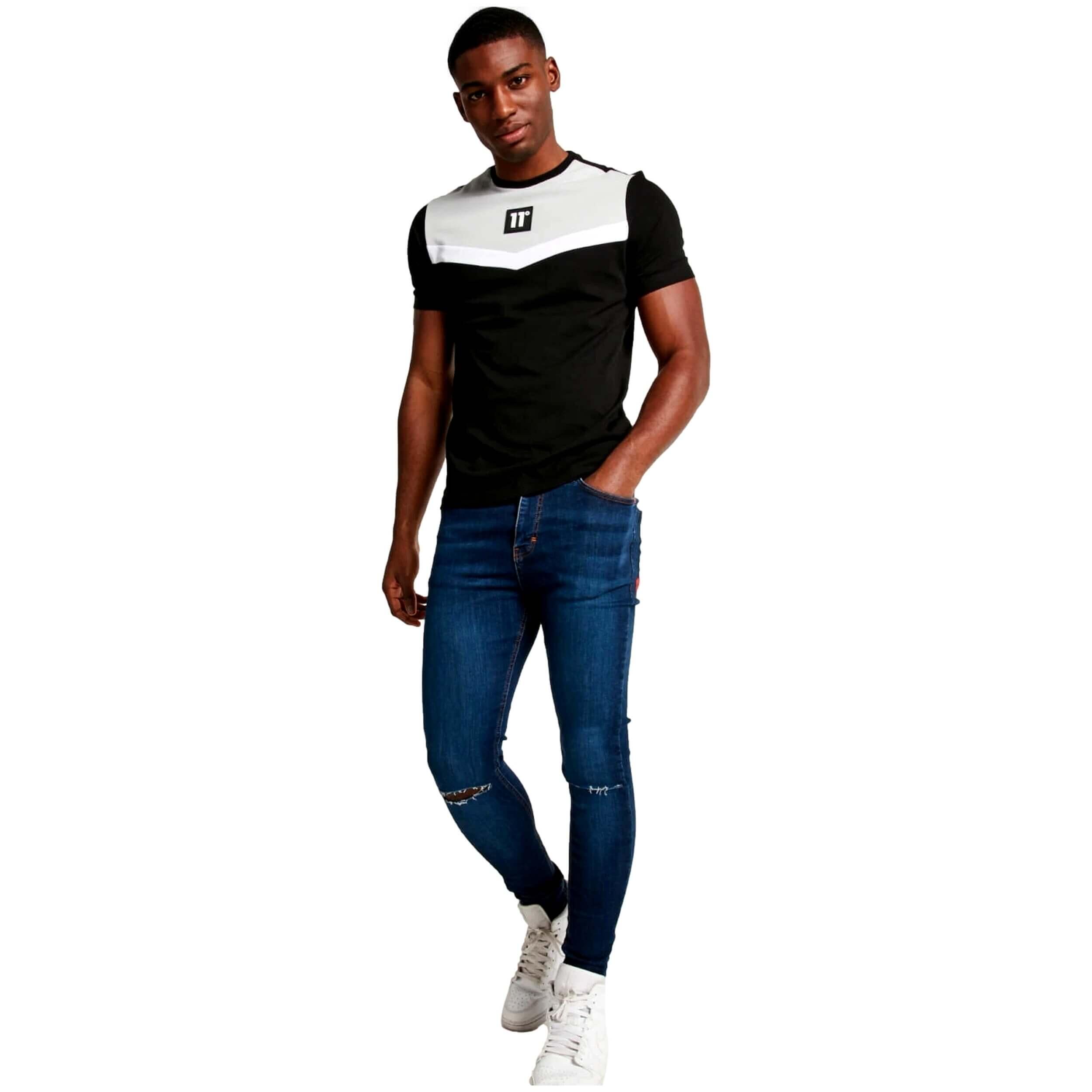 Maglia a maniche corte 11 degrees modello 11D1367-912 per uomini 4/5