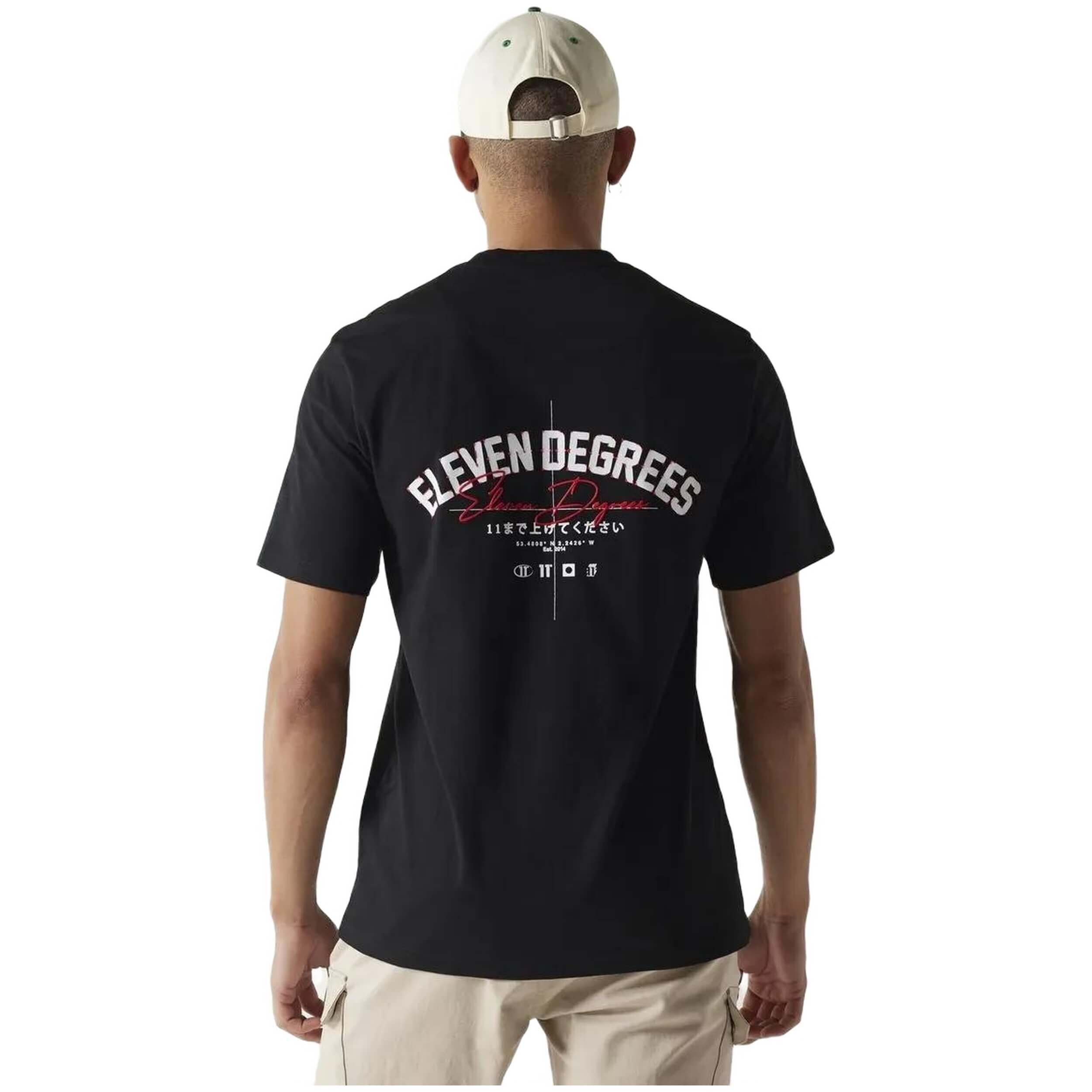 Camiseta de manga corta 11 degrees modelo 11D3881-001 para hombre 2/2