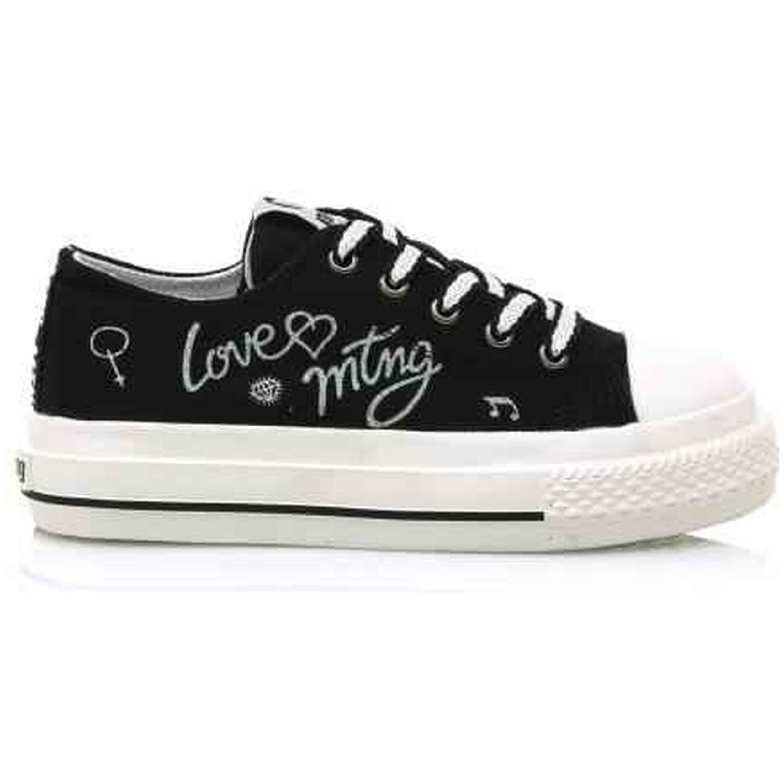 Mtng - Baskets Mustang Modèle 10225-861883 Pour Filles - Chaussures De Sport - Noir - Decathlon