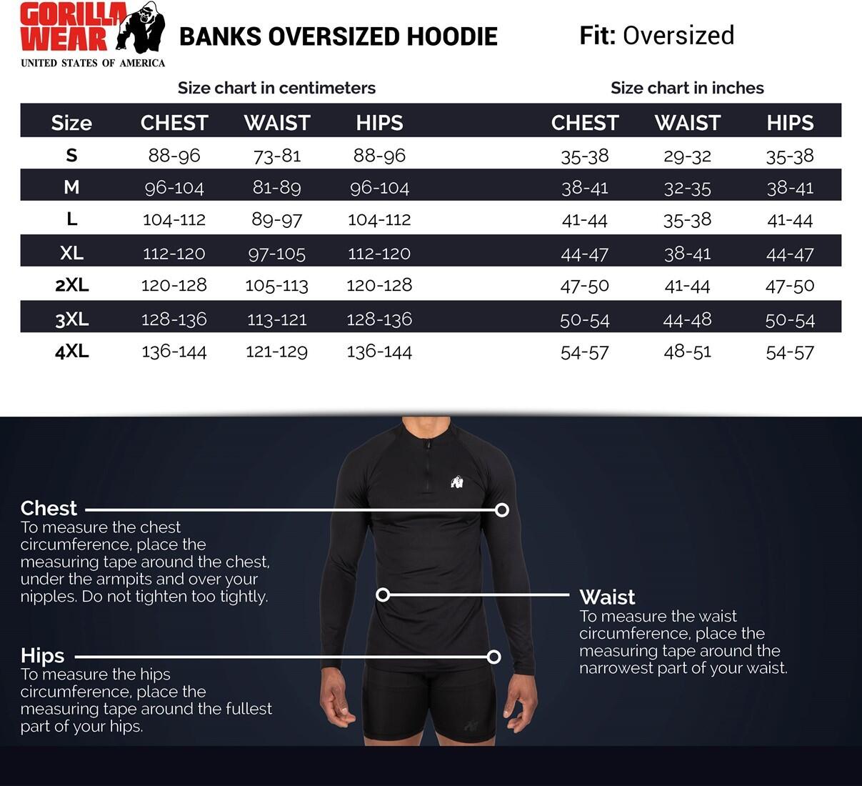 Banks Oversized Hoodie - Zwart/Geel 2/7